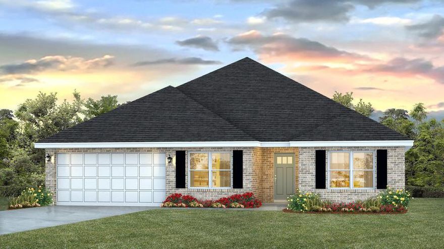 The Sawyer plan is a highly desirable spacious 5 bed, 3 bath, covered patio, 2 car garage with irrigation system & gas tankless water heater. Striking wood-look flooring & PLUSH carpet in the bedrooms. Well-designed kitchen features Quartz Countertops on a large island bar, stainless appliances, smooth top range, built in microwave & large pantry. Roomy breakfast nook & separate dining area. Bedroom #1 & the beautiful adjoining bath features: A double vanity, lg. walk-in closet. Smart Home Connect system is included with several convenient Smart Home Devices. ALL LISTING Pictures, colors, features, and size may vary. Square footages are approximate.