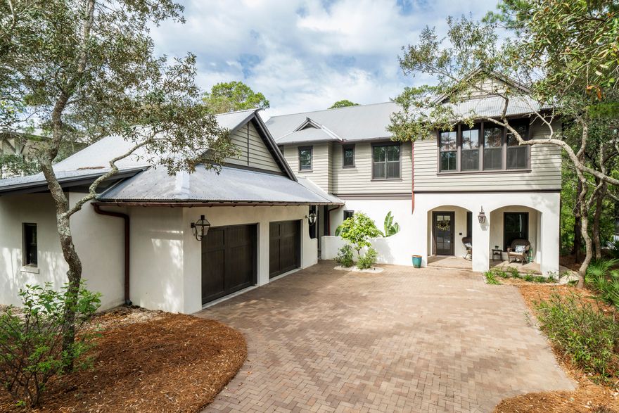 PROFESSIONAL PHOTOGRAPHY COMING SOON! Welcome to 329 Wilderness Way in the Non-rental gated community of LakePlace @ Grayton Beach. This Stately & Immaculate 4 bedroom, 4.5 bath is meticulously maintained. A major renovation has just been completed. Upon entering the foyer, you are drawn to the first level outdoor living area w/ large spa pool, covered outdoor living space and private dock on Western Lake. The ground level also in boasts a unique custom staircase, w/ hidden wine storage, brand new solid white oak floors, living room w/ bar and subzero beverage fridge.The large new laundry room w/ lots of cabinet storage, quartz countertops, ice maker, large sink & drying racks.