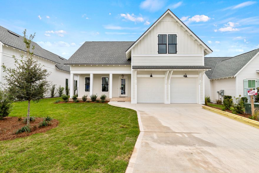 The expanded Mirival, a recently completed plan by Huff Homes offering a spacious, functional layout with high-end finishes and smart upgrades throughout, and a private saltwater pool and spa accompanied by an outdoor kitchen, all set in The Pines neighborhood. This 2-story home features 4 bedrooms, 4.5 bathrooms, and an expanded layout with statement customization. The heart of the home is the chef's kitchen, boasting an expanded footprint, quartz countertops, a full quartz slab backsplash, stacked glass display cabinets, and a top-of-the-line Wolf & Sub-Zero appliance package - including a coveted Scotsman nugget ice maker. Wide plank Medallion engineered wood flooring flows throughout the living spaces, complemented by bronze exterior windows and a dramatic 16' bronze sliding door that opens to the expanded rear porch. 

The outdoor living space is built to impress with a brick gas fireplace, a built-in outdoor kitchen hosting an Alfresco grill and hood with plenty of cabinets for storage, along with a private saltwater pool with a raised spa - perfect for entertaining or relaxing in your future backyard retreat. 

Inside, the first-floor primary suite offers a spa-like bathroom with a walk-in tiled shower and freestanding soaking tub. An additional bedroom is located on the main level, while the second floor includes two more bedrooms and a versatile flex space ideal for a media room, office, or play area. The home also features a 2-car garage with sleek epoxy flooring. With timeless finishes, luxury appliances, and a smart layout, this home blends everyday comfort with elevated style in a premier location.

The Watersound Origins community offers an unparalleled lifestyle in South Walton  exceptional amenities, notoriously friendly and welcoming atmosphere, zero short-term rentals, and close proximity to all that 30A and Inlet Beach has to offer. Enjoy the zero-entry pool, playground, sports courts, and fitness center at the Village Commons, play a round of golf or foot golf at the Origins Golf Course, or take a walk along the many miles of walking and biking trails that wind all throughout the neighborhood! The new Watersound Town Center located at the entrance to the community offers several fantastic dining options (casual and formal), medical services, Starbucks, Publix, a Pavilion that hosts events year round, and more!

*Pricing for inventory homes include lot premiums and may include optional upgrades. Added options/upgrades and pricing are subject to change.