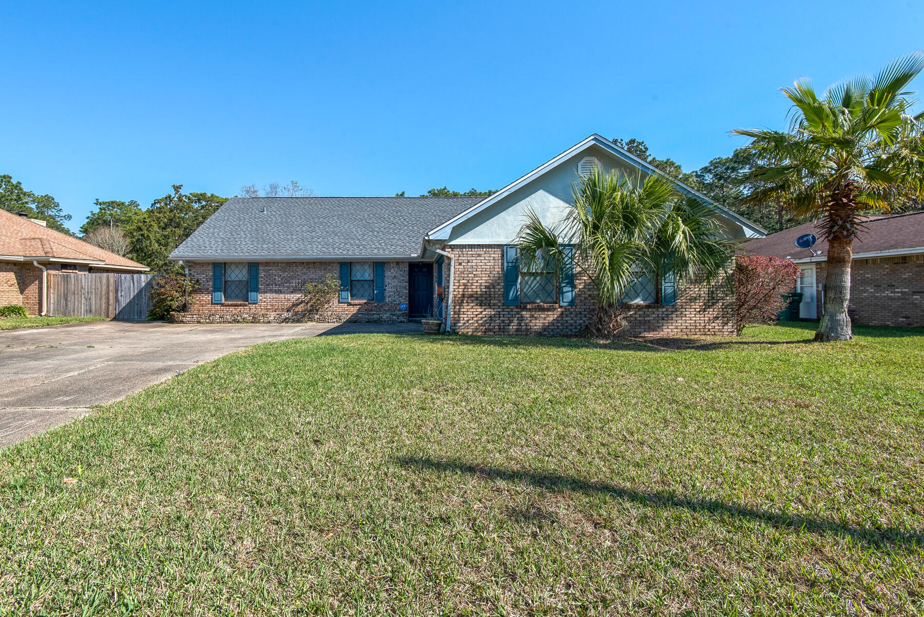 Welcome to 842 Overbrook Drive! Situated on over 1/4 acre, this 3 bedroom and 2 full bathroom home features a large family room with wood burning fireplace, screened porch, large 2 car garage and a fully fenced backyard! The kitchen includes painted white cabinets, solid surface counters, double pantries and loads of storage! The separate laundry room is located inside the garage in its own space with s room for storage included. A NEW ROOF 2022 and NEW water heater 2022 give peace of mind for insurance purposes. NO carpet in this home makes for easy living and clean up. In the large backyard you'll find plenty of space to play, store your toys/boat/rv, or create and backyard oasis. The large driveway has lots of space for parking! Make your appointment to see this affordable home today!