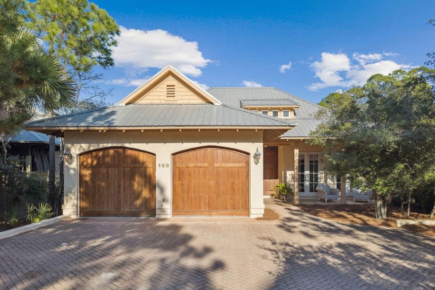 Positioned on the west side of The Retreat, 168 West Bermuda Drive delivers one of the most strategic values in the community, pairing strong underlying land worth with a home that offers both immediate livability and meaningful potential. Built in 2004 and kept by its original owner, this 2,878-square-foot residence includes 3 bedrooms and 2.5 baths. An unfinished lower level presents endless possibilities to add customized living, guest, or entertainment space. For buyers looking to secure property in The Retreat, this offering provides an increasingly uncommon combination of location, scale, and flexibility. with additional living, guest, or entertainment space. Alternatively, the existing layout aligns perfectly with growing demand for true one-level living.

Located in Blue Mountain Beach, The Retreat spans 90 acres with just 87 homesites, offering unmatched privacy, conservation areas, and approximately 1,000 feet of private Gulf-front beach. Owners enjoy a newly refreshed private beach club, private white-sand beaches, and ongoing dune restoration efforts.

Offering long-term upside, multiple paths for enhancement, and access to unparalleled amenities, this home stands as one of the most compelling ownership opportunities within The Retreat.