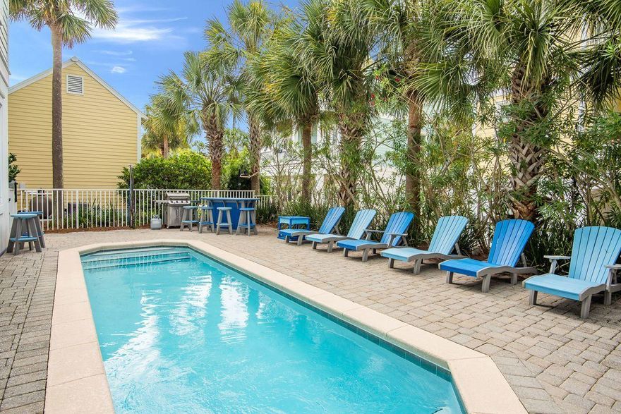 ''Another Slice of Paradise(S)'' is a charming, very well maintained six bedroom home ideally situated directly on Scenic Highway 98 in the well established beachside community of Frangista Beach. 1860 Scenic Gulf Drive is just over 3,800 sq ft, has updated beach decor & furnishings throughout, a private elevator, private pool, two master suites, bunk spaces and a two car garage along w/ additional space for parking in the driveway.