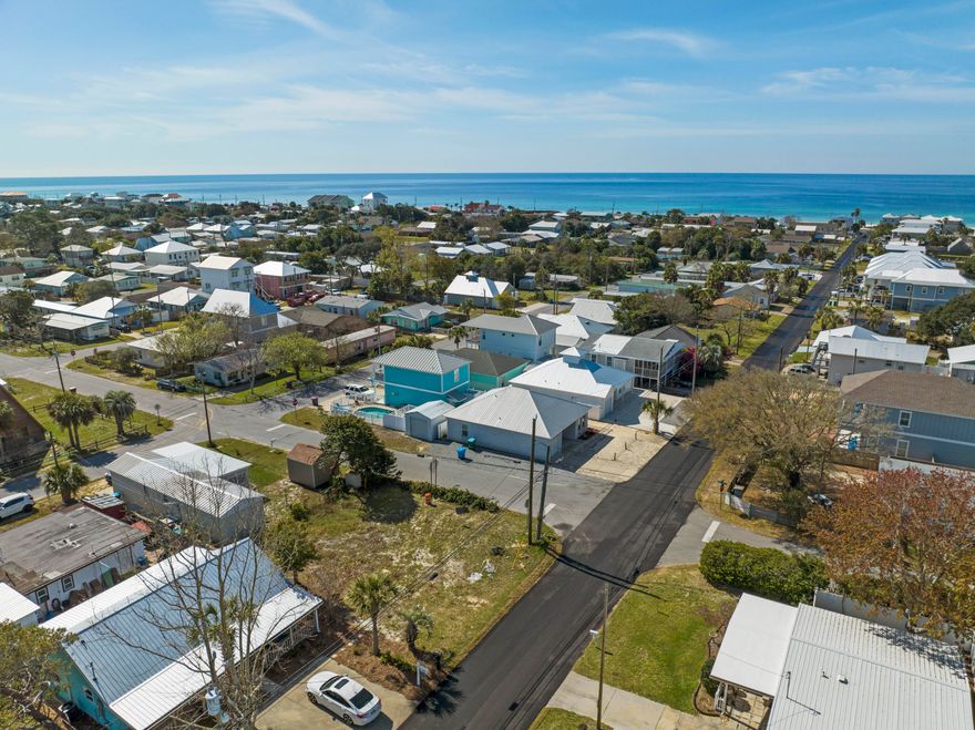 Fantastic location on the west end of Panama City Beach. Only TWO BLOCKS to your beach access and miles of miles of non-private beaches.     This would make a great lot to build your dream beach cottage or investment property. Laguna Beach is a Golf Cart friendly, laid-back Community.  Just minutes to 30A and Pier Park and local favorites like Carousel Grocery store and Thomas Donuts & Snack Shop. Don't miss out on the chance to own a piece of paradise! Secure this vacant lot today and start living the coastal lifestyle you've always dreamed possible.