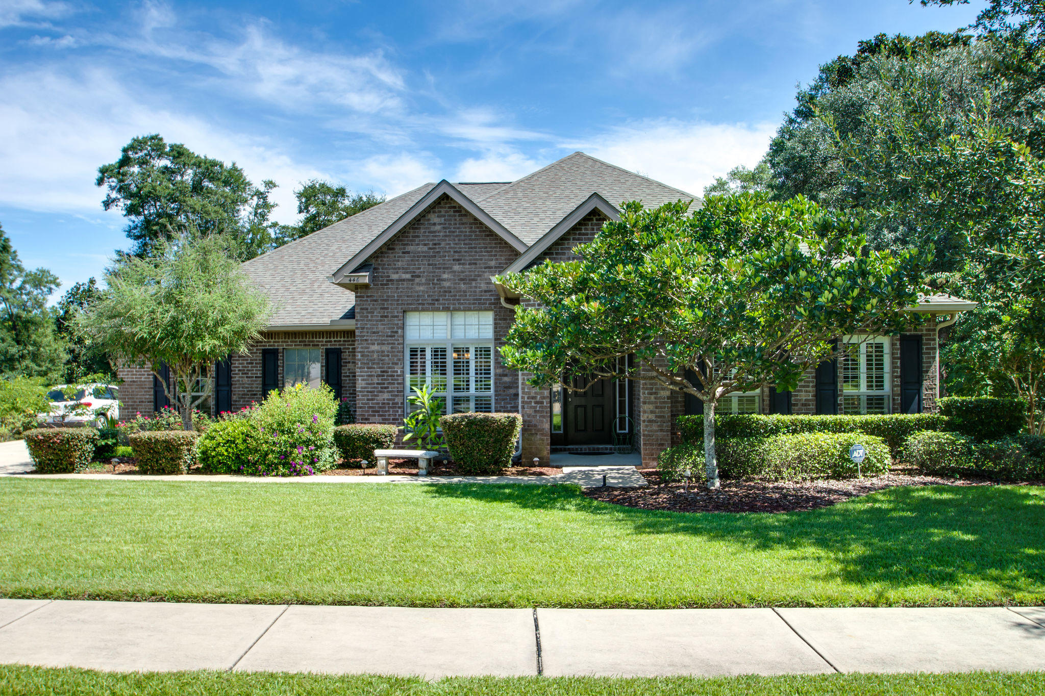 HUGE LOT! If you have been looking for a home with privacy along with all of the conveniences of a neighborhood development, look no further! Situated on a sprawling .60 acres, this home features mature landscaping as well as direct access to a pond and miles of beautiful nature trails. This home was designed with families in mind! The spacious McKenzie floorplan includes 5 bedrooms, an office, formal and informal dining, 3 full bathrooms, and a large gourmet kitchen sure to fit all of your needs. Enjoy the views from inside the enclosed sun room or step outside onto the multilevel deck for true outdoor serenity!The neighborhood of Hammock Bay truly has so much to offer.