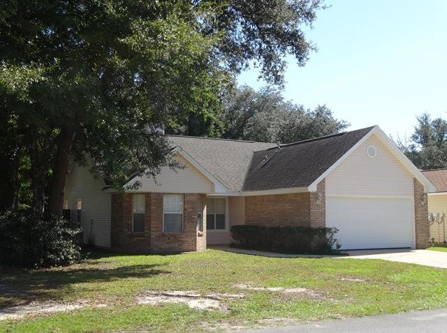 Pride of ownership is apparent! This home is very light, bright and open with vaulted ceiling in the Great Room. It definitely feels much larger than the sq ft suggests. Home is 3 beds/2 baths with split floor plan with brick front and vinyl siding and eaves. The Kitchen is well designed with stainless steel sink, built-in microwave, gas stove/oven, pantry and laminated floor. The breakfast nook opens onto the back porch. There are ceiling fans throughout the home. The Master Bedroom is spacious with room for a sitting area. The master bath boasts a duel vanity and tiled shower with handicap bar. The additional bedrooms are a nice size and have ample closet space. The Guest Bathroom is adorned with a pedestal sink and tiled bath tub surround in neutral colors. Great Room is warmed...