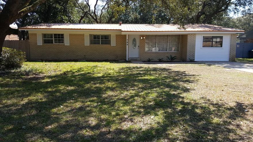 GREAT DEAL FOR THIS MOVE-IN READY HOME!! TWO MASTER BEDROOMS**NEW PAINT**UPGRADED KITCHEN**BUILT IN MICROWAVE**TILE FLOORS**CUSTOM TILED TUB**OVER SIZED UTILITY ROOM WITH CABINETS**WOODEN PRIVACY FENCE**METAL ROOF. The upgrades in this home will truly impress. Enjoy the privacy of the split bedroom floor plan which features a large bedroom with separate entry/exit. Outside the home is equally impressive. The backyard features an oversized patio with a 10x8 storage shed. All of this in an established neighborhood with mature landscaping.