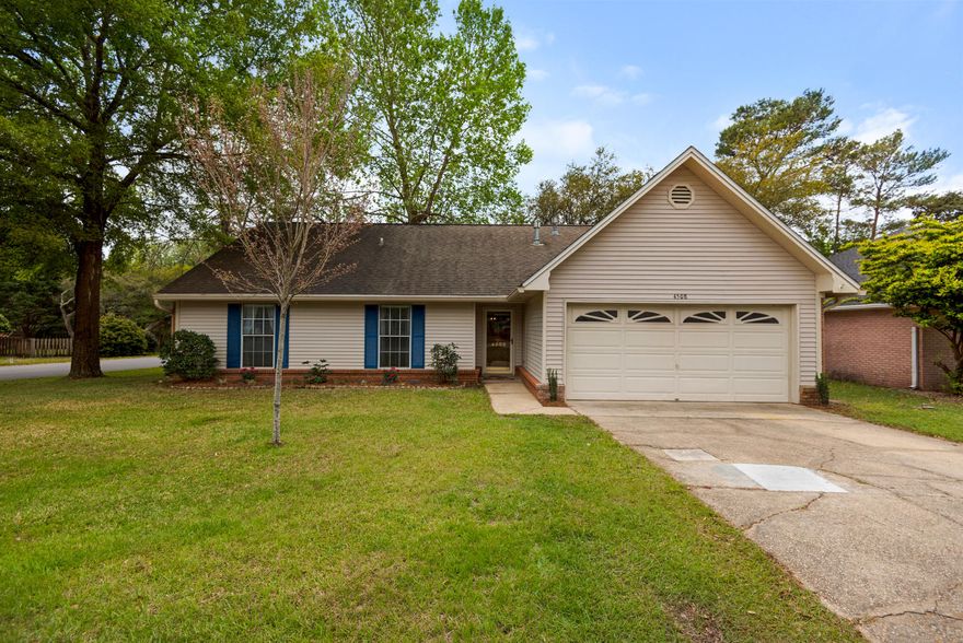 Welcome Home! This quintessential Parkwood home is nestled on a beautiful corner lot in the highly desirable area of Bluewater Bay. A short walk to Bluewater Elementary and the many shops of the Bluewater area, this home will check all of your boxes! Be prepared to smile as you enter to find new flooring (luxury vinyl, carpet and tile) throughout, granite countertops in the kitchen and bathrooms, stainless steel appliances (double oven), refinished cabinets, newer water heater, updated light fixtures, and a renovated master bathroom! This home features 3 bedrooms and 2 bathrooms downstairs plus an additional 1 bedroom and bath upstairs. Off of the large great room you'll find access to the sunroom - heated and cooled for year round use as a second living space or playroom. CLICK ''MORE'