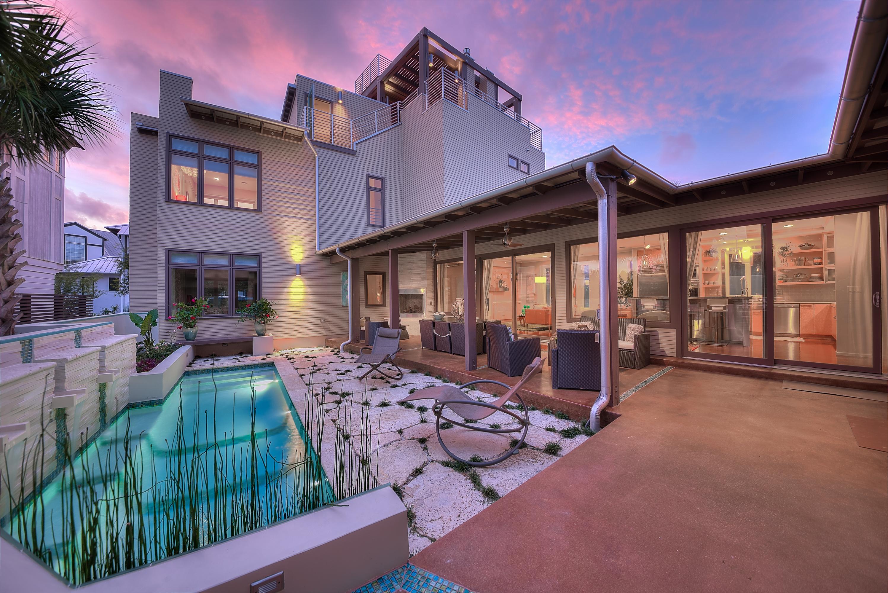 There is not a cooler house in Rosemary than 165 Kingston. The pictures and video tell it all. Just completed a huge addition and renovation. See the water from the top deck observatory. Enjoy a luxurious pool and pool deck. The new addition added and renovation is amazing. New Kitchen, new master bedroom, roof top decks, etc...This home is NOT on a rental program and is pristine both inside and out. Easy to show so schedule an appointment any time.