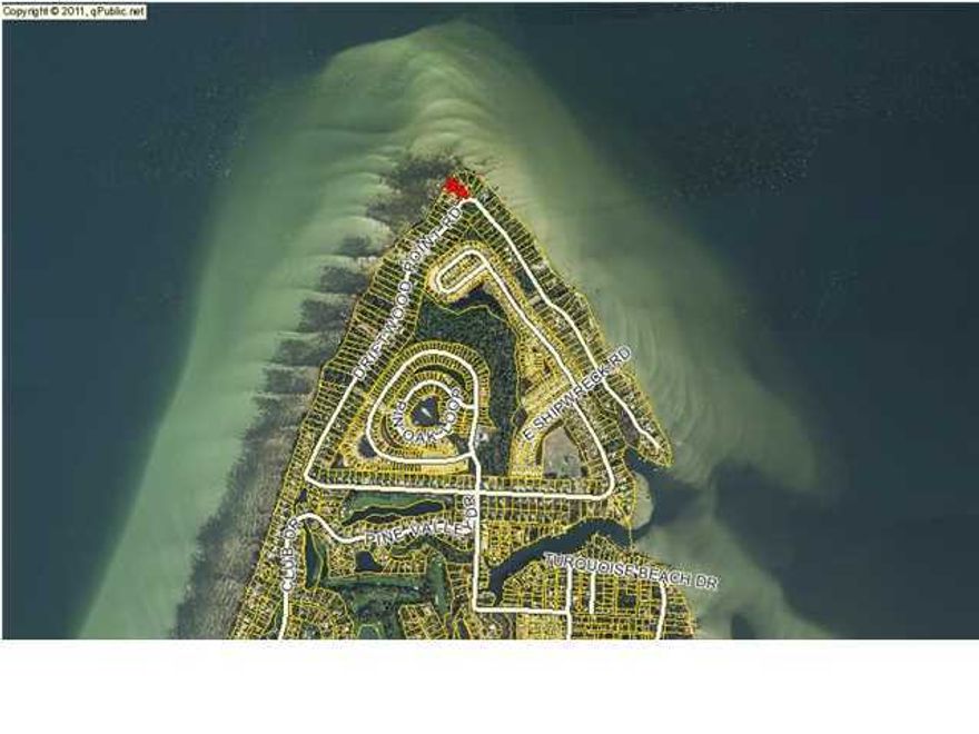 REO-Don't miss this rare opportunity to buy a high & dry waterfront lot with approx. 115 ft. on Choctawhatchee Bay near Sandestin at a very competitive price! In Driftwood Estates,an attractive waterfront development with underground utilities, this wooded lot is adjacent to an existing highend home on the cul-de-sac. Lot has an existing dock and seawall. This prime location is near outstanding golf courses, gourmet restaurants, upscale shopping, state-of-the-art medical facilities, and excellent schools. You'll have plenty of time to design the home of your dreams, as there is no mandatory timeframe for build-out. Association fees are only $90/quarter. This is a bank-owned property being sold ''as is.'' You can expect PROMPT ACTION on offers