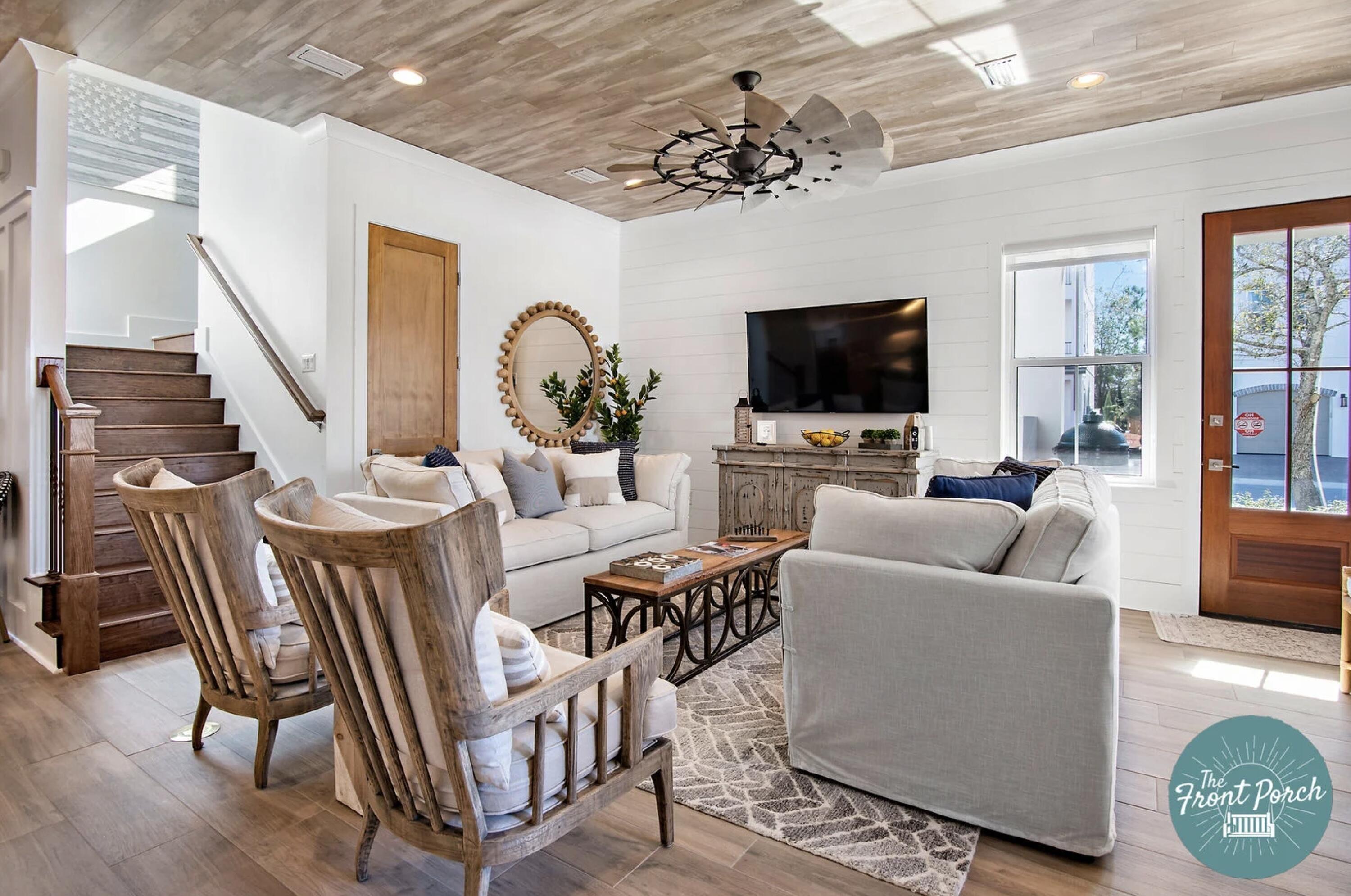 The Front Porch, as it is known online, is the crown jewel of The Retreat at Miramar. Boasting over 4,100sqft. with a corner property and additional parking that can occupy up to 8 cars, this is a one of a kind property within Miramar Beach. Managed by Luxury Vacation Rental Company, Destin Dreamers, the home is immaculate. Every attention to detail thoughtfully put into its design and maintained in pristine condition due to the endless effort of their management company.