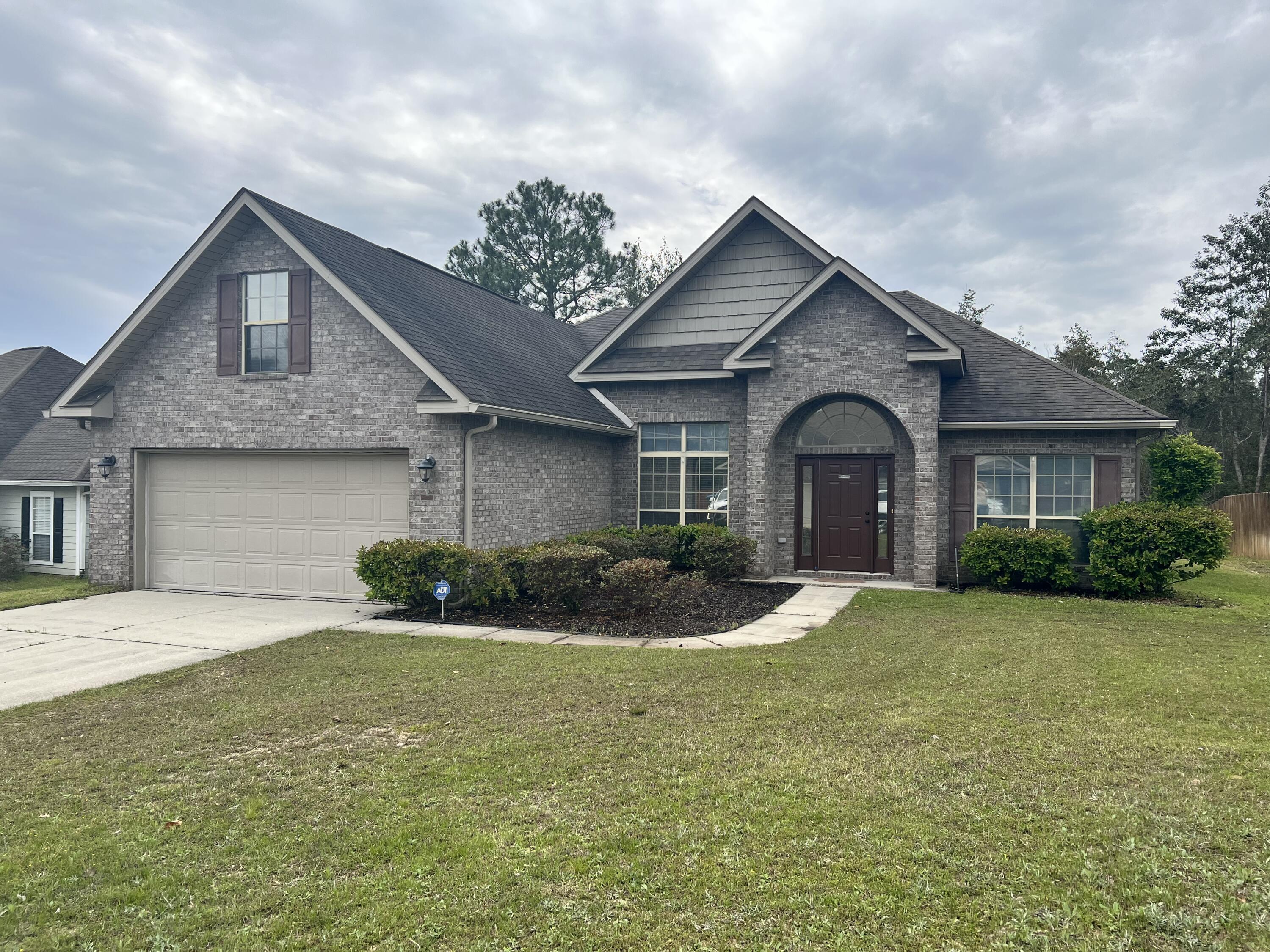 Move-in ready! This beautiful home features a split bedroom design with 4 bedrooms, 2 baths, a formal living or office, and a formal dining room. Beautiful accents include high ceilings, arched doorways, and crown molding. The kitchen includes all of the stainless appliances, pantry,center island, and breakfast bar. The master bathroom has a large walk in closet, separate shower and bathtub. Rolling Ridge Subdivision does have a homeowners association and tenant must comply with the rules and regulations of the HOA. The home is available April 3. .