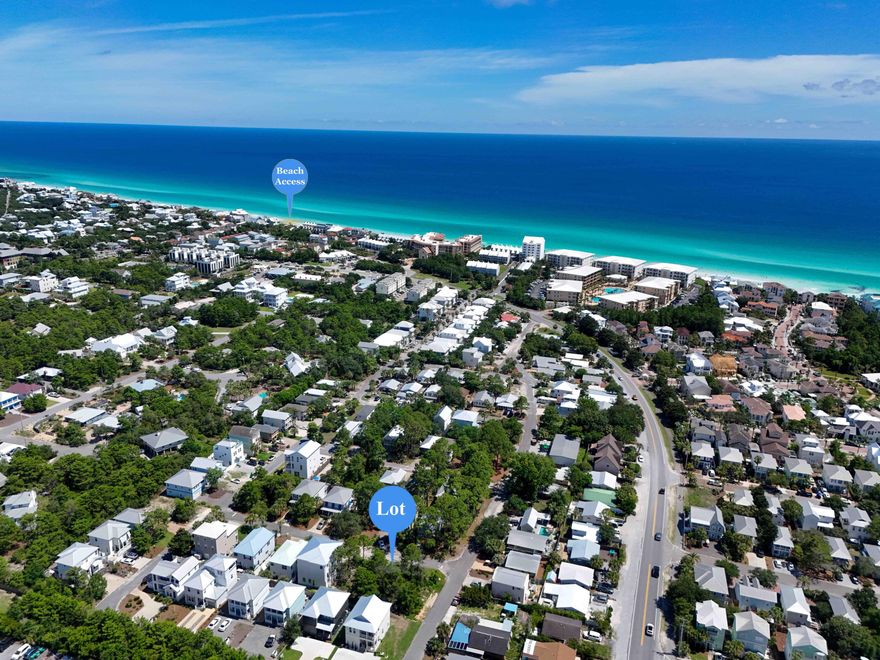 Step into paradise with this incredible lot, nestled mere moments from the sugar-white sands of the Gulf of Mexico. Located just off of scenic Highway 30A in Santa Rosa Beach, FL, this coveted property offers the ultimate coastal lifestyle. Imagine building your dream home or beach retreat on this prime lot, perfectly positioned for breathtaking views and gentle sea breezes. With the beach just a short stroll away, you'll spend your days soaking up the sun, playing in the waves, and enjoying the warm Gulf waters.This exceptional lot boasts a tranquil setting, surrounded by natural beauty and the laid-back charm of 30A. Enjoy easy access to nearby amenities, including upscale dining, boutique shopping, and outdoor recreation.

Don't miss this rare opportunity to own a piece coastal heaven in one of Florida's most sought-after destinations. Build your dream beachside retreat and live the ultimate coastal lifestyle! NO HOA! 
