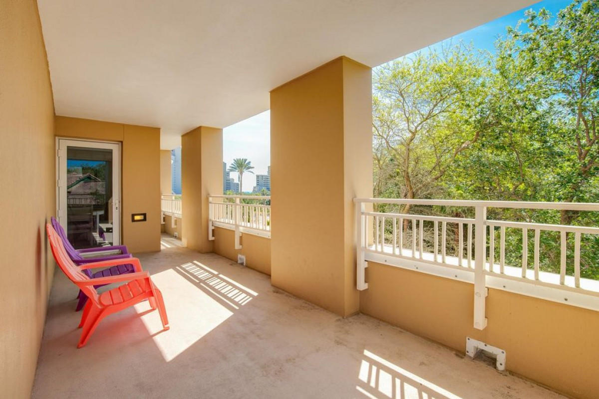Priced to Sell!1BR/1.5BA condo in Luau. This unit is 'A' rated by Sandestin Rental Management. Sleeper sofa in living room for guests. 2nd bathroom off living room. Large covered balcony. Unit comes fully furnished and rental-ready. Luau features gated, covered parking, large heated pool and a heated spa. BBQ area is outstanding. There is a fitness center in the complex. Beach is only 300 yards away!