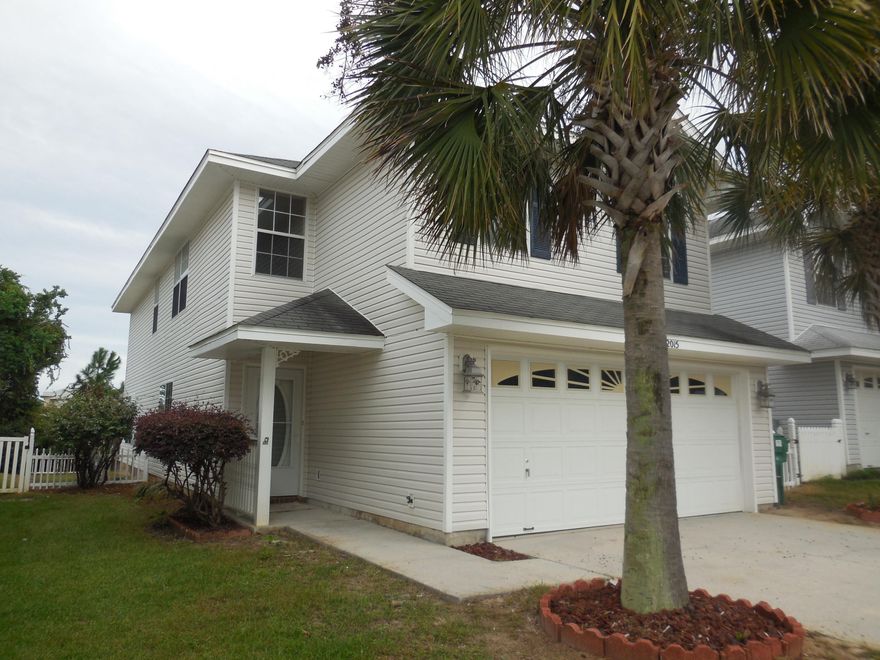 Wonderful Florida Cottage home with 4 bedrooms! Cute backyard with a great large back porch, great for watching sunsets! This home has 3 living areas: the living room, a sunroom that leads out to the porch, and an upstairs family room. The master bedroom has the greatest his-n-her walk-in closet that I have ever seen as well as a large master bath. The kitchen is large with a breakfast bar and formal dining room. There is also a laundry room and 2 car garage. Home has been newly painted and carpeted. This is a Fannie Mae HomePath property. Buyer to verify all information here in.