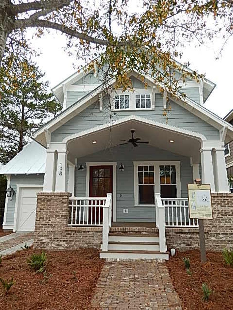 New Construction built by Award Winning David Weekley Homes! Complete and ready for immediate move in! Just in time for Summer!! This beautiful 2-story home greets you with a welcoming porch. The chef in your family will love the gourmet kitchen that includes GE Caf stainless steel appliances, and a baker's island, all overlooking a spacious family room. There is also a bedroom with its own private bath downstairs that could also be used as an office .The owner's retreat features a master bath with double vanities, walk-in shower and walk-in closet. Also located upstairs are two spacious bedrooms, each with their own full bath. Relax on your front or back porch. Amenities at Forest Lakes include two tier pool with summer kitchen and outdoor fireplace, private lake with two docks, green