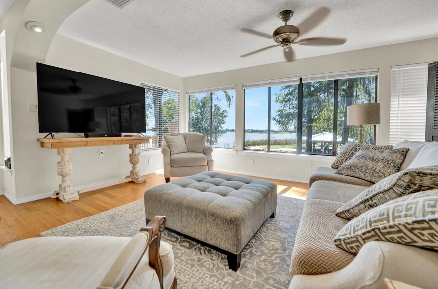 CURRENTLY UNDER CONTRACT, SELLER WILL CONSIDER BACKUP OFFERS.Discover coastal living at its finest in this exquisite 4-bedroom, 3-bathroom bayfront home, nestled in the coveted Jolly Bay Acres community. Boasting easy access to Hwy 331 and the pristine shores of Santa Rosa, this location is a beach lover's dream.The spacious open living room and kitchen offer breathtaking bay views, setting the stage for stunning sunsets and serene moments. Inside, you'll find added luxuries, including an Office, Sunroom, and Craft Room, making this home as functional as it is beautiful.Recent enhancements feature a brand new seawall and a Boat House equipped with a lift and an expansive deck--perfect for waterfront enjoyment. The property also boasts a two-story Workshop with Loft Storage, caterin