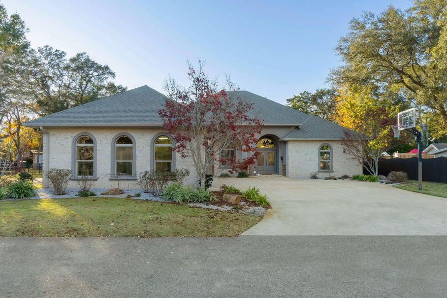 Welcome to your masterfully designed paradise! From the moment you step on property, you will want to call this gorgeous 6 bed/3 bath home your very own. After a long day, find your escape in the master retreat featuring a jacuzzi tub, luxurious vanities, and a spa-like ambiance. Make your way to the artfully crafted kitchen that offers the needed space to let your creativity soar. Whether hosting parties or trying new recipes, you can easily continue the festivities in your backyard sanctuary. With a built-in grill and meal prep area, you can enjoy the heated pool or watch the game by the fireplace. Everything is at your fingertips with a full RV hookup, fully carpeted and air conditioned 3-car garage, and insulated backyard shed. Come see all that awaits you at this remarkable property!