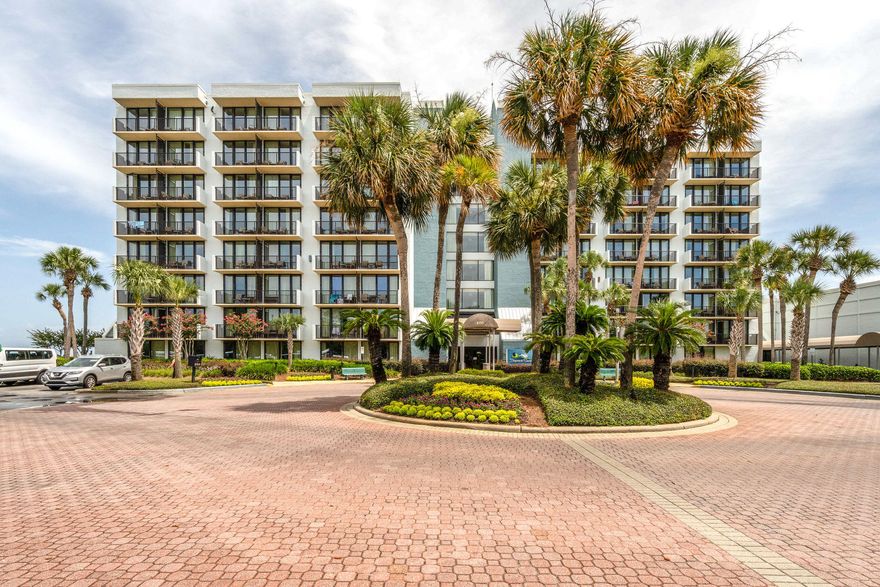 The minute you enter this one bedroom condo you will be wowed by the view. 180 degrees of Choctawhatchee Bay from the midbay bridge to the west to the Village of Baytowne Wharf to the east. The corner balcony offers the same amazing view and complete privacy with access from living room and bedroom. The living area features two sleeper sofas so no shortage of space for guests and the easy care laminate flooring throughout means no worries about messes. The bedroom is ensuite to the large bathroom which offers two vanities and a huge garden tub. A fully equipped kitchen completes the picture. Bayside At Sandestin owners enjoy use of the wonderful pool on the bay and easy access to the Sunset Bay Caf for breakfast or lunch. This condo has not been rented and it shows. Brand new HVAC. As an introduction to the Sandestin lifestyle, we invite our new owners to explore amenities that make Sandestin special. The listing brokerage and seller(s) are presenting the buyer(s) of this property with (2) 90-minute rounds of Tennis court time, a golf foursome at one of our three championship courses, a round of golf for up to four (4) players and an invitation to "Club Night" at the unrivaled Burnt Pine Golf Club.

Sandestin Golf and Beach Resort is a major destination for all seasons and all ages, and has been named the #1 resort on Florida's Emerald Coast. This magical resort spanning over 2,000 acres is comprised of over 70 unique neighborhoods of condominiums, villas, town homes, and estates. The resort features miles of sandy white beaches and pristine bay front, four championship golf courses, a world-class tennis center with 15 courts, 4 resort swimming pools (and 15 private neighborhood pools), a 113-slip marina, a fully equipped and professionally staffed fitness center and spa, meeting spaces and The Village of Baytowne Wharf, a charming pedestrian village with events, shopping, dining, family entertainment and nightlife. For true golf cart community living, Grand Boulevard is just outside the resort gates and provides access to additional shopping, dining and entertainment  all without traveling on Hwy. 98.  Come to Play, Stay for Life!