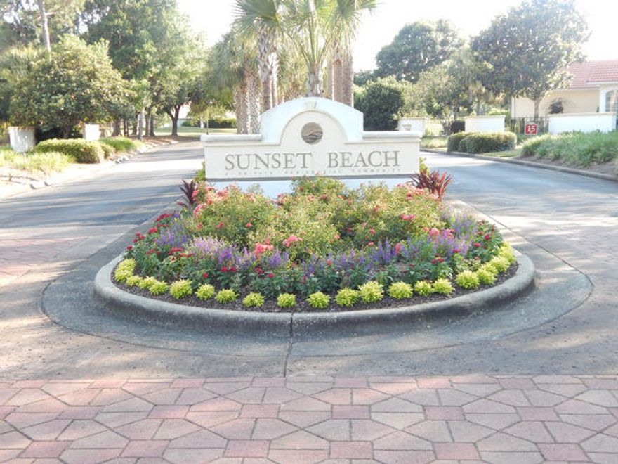A rare find and one of the few lots available in the premier subdivision of Sunset Beach. This lot offers exclusive access to a wonderful club house and resort style swimming pool and all within walking distance of your new custom built home. The pool and clubhouse are located on the scenic bay and offers ''picture perfect'' sunsets. The property offers a wonderful golf course frontage on the 7th green of the March course and distant bay views from within your new home. Come and take a look at this wonderful piece of property to build your next home or to hold as an investment into the future.