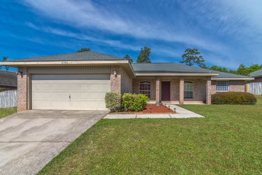 Come see this fantastic home! The covered front porch is a welcome bonus as you enter this home into a nice foyer with an office/flex room to the right and the formal dining room to the left. The first thing you will notice is the brand-new Luxury Vinyl Plank flooring leading from the entry into the living area, kitchen, hallway, and laundry room. The spacious Master bedroom features two walk-in closets and dual vanities which are separated. The additional bedrooms are located on the opposite side of the home and are separated by the additional bathroom. This home has been well-maintained and updated in the time the sellers have owned it. The entire interior of the home was repainted less than a year ago. The home will be power washed the day of listing. This home is a must-see!