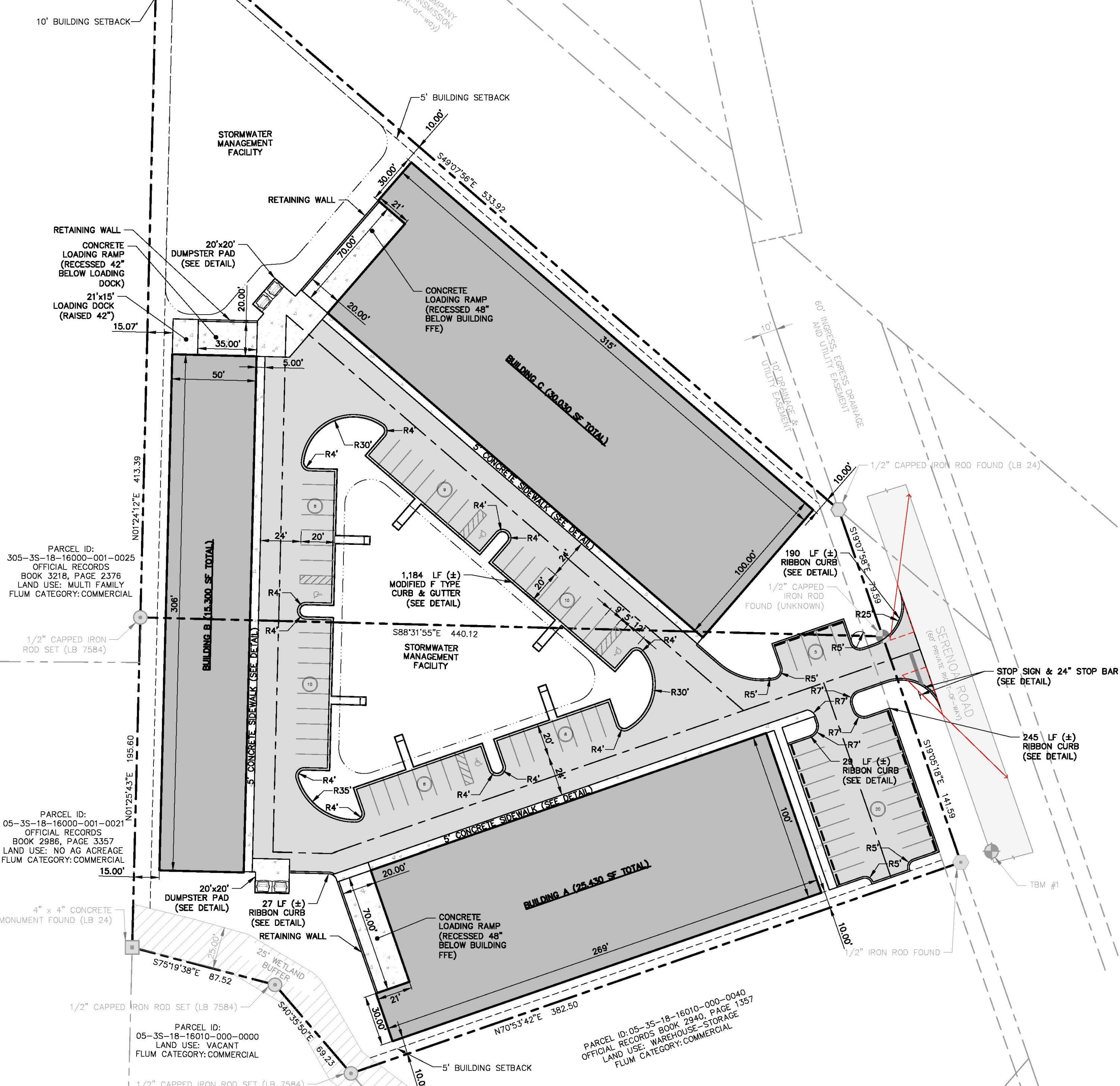 5,200 SF Serenoa Road