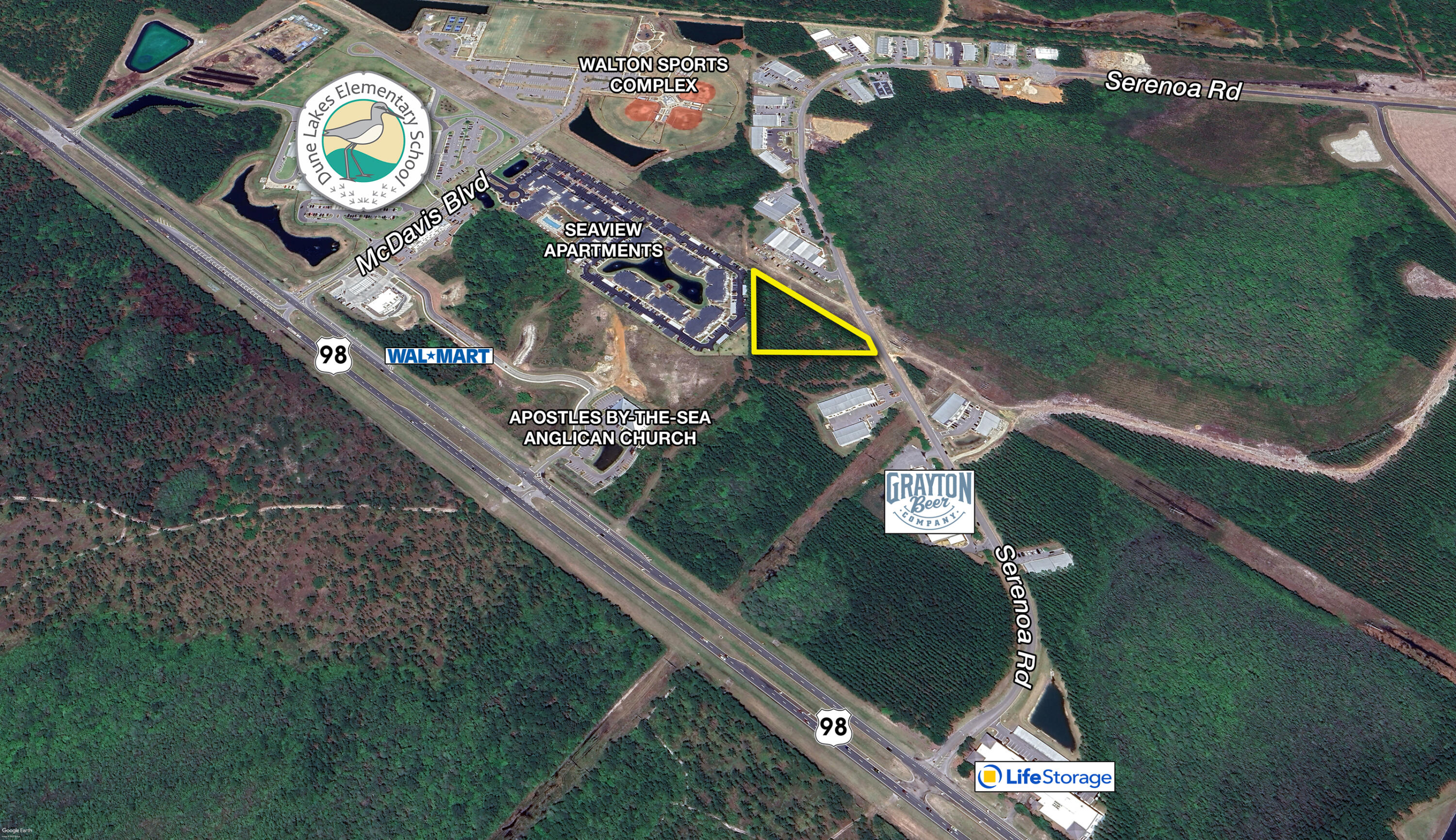 5,200 SF Serenoa Road
