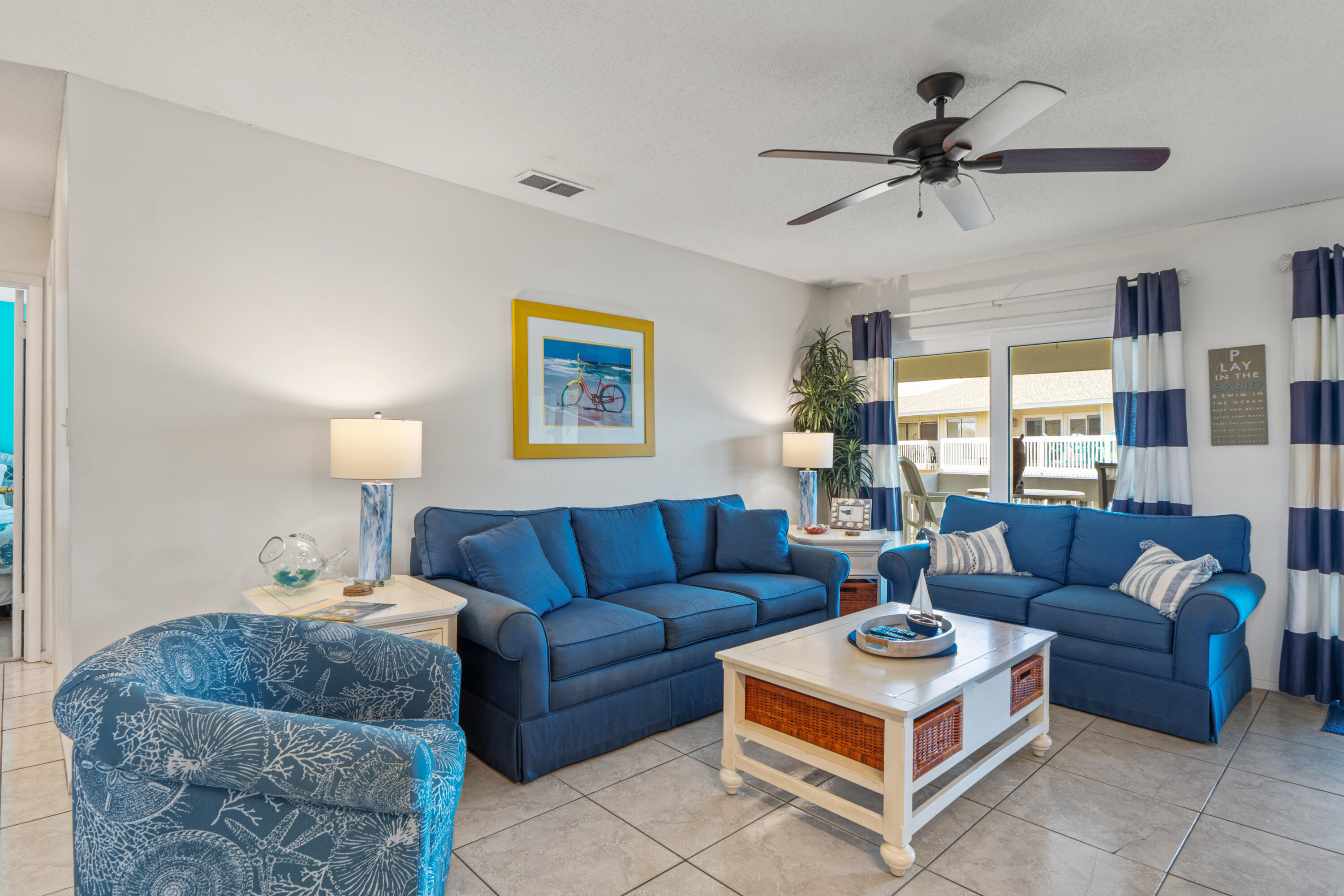 Come get it while it lasts! Lowest priced canal-front 2BR/2BA at $345k. Fully furnished with stunning canal views from the rear second-floor balcony. Owner-managed with a 9.8 VRBO rating and established rental history. Located on 42 acres with deeded Gulf-front beach access. Enjoy 5 pools (3 heated), par-3, 9-hole golf course, marina/canal slip rentals, tennis, pickleball, and 24-hour security. Gated community with white sandy beaches.