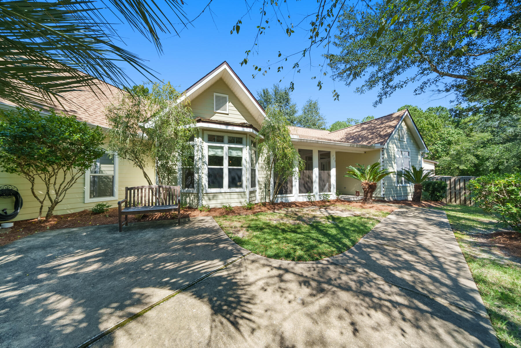 Nestled in the serene, non-HOA community of Jolly Bay in South Freeport, this gorgeous 3-bed, 2-bath w/ 2 car garage Florida cottage offers stunning bay views and sits on a spacious 1-acre lot. With easy access to Hwy 331, this custom-designed, one-level home is perfect for a family or retirees seeking a quiet neighborhood with ample entertaining space. The thoughtfully designed split floor plan includes a large bonus room ideal for an office or art studio. Recent updates include a new roof (2021), two newly replaced screened porches, fresh exterior and interior paint, new gutters, a tiled front porch, all new windows, and spray-foamed attic insulation for added energy efficiency. The expansive living room features a gas fireplace and opens through double doors to a large back deck, overl Nestled in the serene, non-HOA community of Jolly Bay in South Freeport, this gorgeous 3-bed, 2-bath w/ 2 car garage Florida cottage offers stunning bay views and sits on a spacious 1-acre lot. With easy access to Hwy 331, this custom-designed, one-level home is perfect for a family or retirees seeking a quiet neighborhood with ample entertaining space. The thoughtfully designed split floor plan includes a large bonus room ideal for an office or art studio. Recent updates include a new roof (2021), two newly replaced screened porches, fresh exterior and interior paint, new gutters, a tiled front porch, all new windows, and spray-foamed attic insulation for added energy efficiency. The expansive living room features a gas fireplace and opens through double doors to a large back deck, overlooking a beautifully landscaped yard. The kitchen and family room connect to a front screened porch, creating a perfect space for entertaining. Enjoy access to the community dock for fishing and evening strolls, and its prime location places you just minutes from the beaches of South Walton. Grayton Beach is less than 10 minutes away, and the new Freeport Publix is just a 5-minute drive. This home is a MUST SEE!!