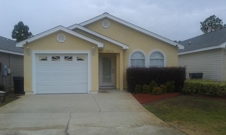 Beautiful home located in the heart of Panama City Beach. Close to the beach, shopping and entertainment for the whole family. Immaculate condition with the following new upgrades. New heating and air, summer of 2014,new concrete back patio with vinyl privacy fence installed 2014. inside painted 2014, new ceiling fans 2014, new lighting inside and outside 2014, security system installed recently. Bar stools and shower curtains will convey with sale.