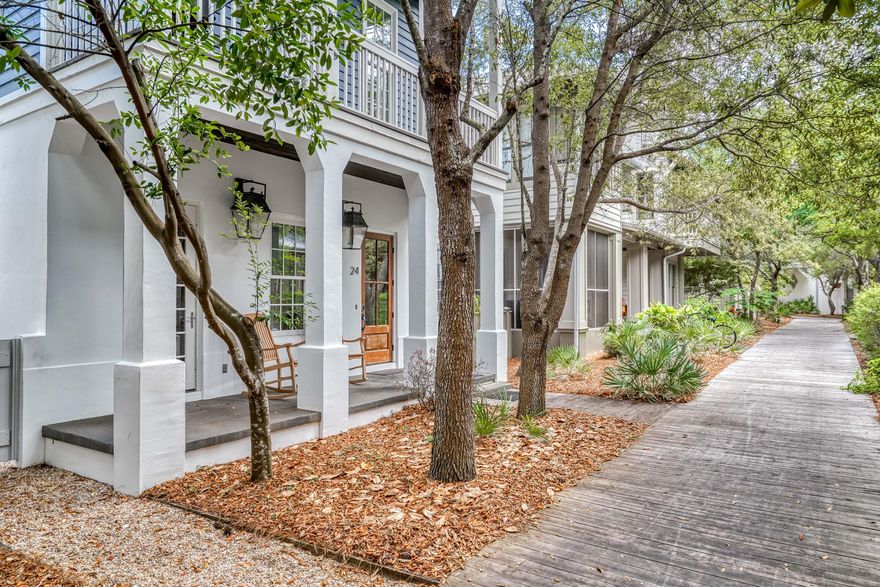 This house is the perfect second home or rental and features 3 bedrooms with an optional 4th bedroom currently used as a den. The layout makes it great for either one or two families to enjoy without being in each other's way. The first floor features two bedrooms and baths. From there, the second floor has a main living area, kitchen, and den (bedroom) with bath. The third floor is an added bonus with a large bedroom and bath area. This house sits on a lot that allows for either a carriage house or a pool to be added. In addition, the windows were recently replaced throughout the home, exterior newly painted, and a new deck.