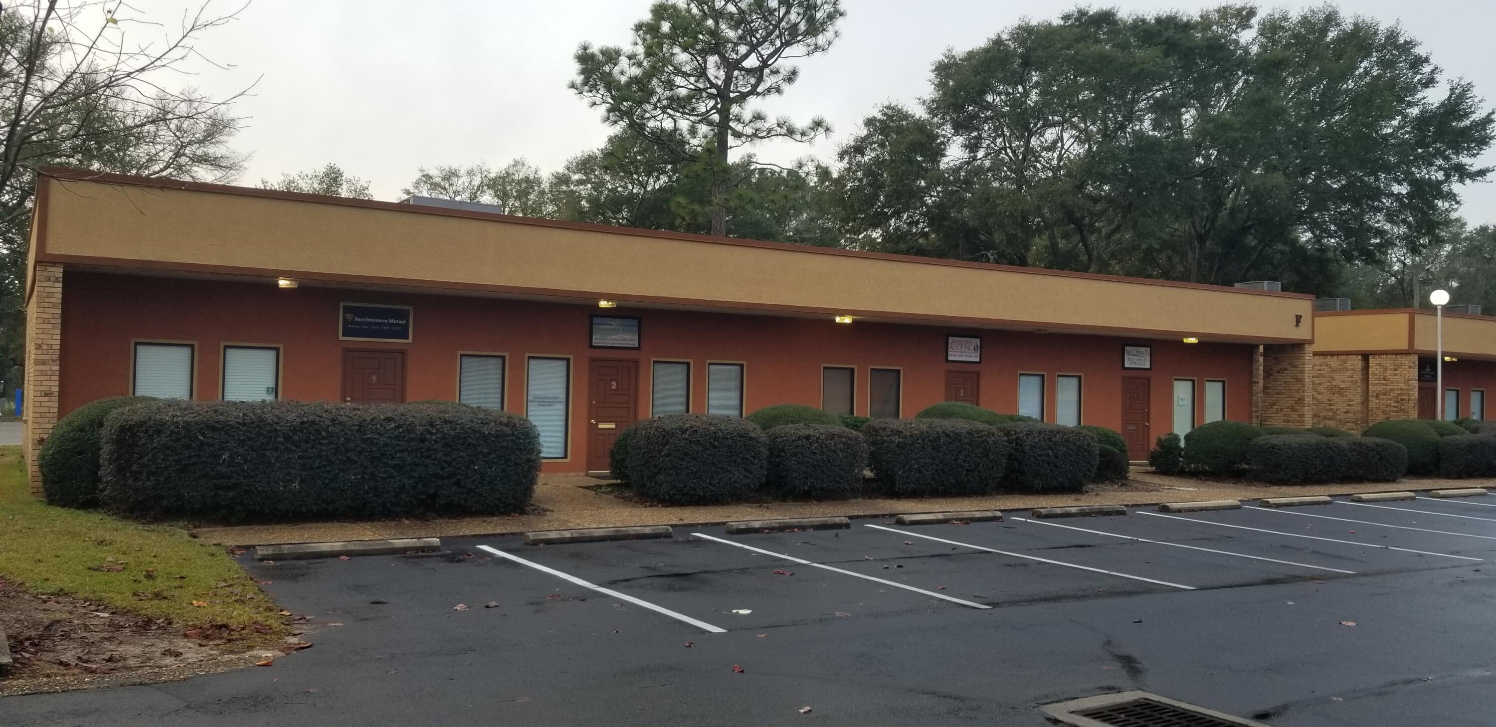 Office has large conference room and waiting area, 5 private offices, storage room, coffee bar, and 3 restrooms. $95 cam which includes garbage.