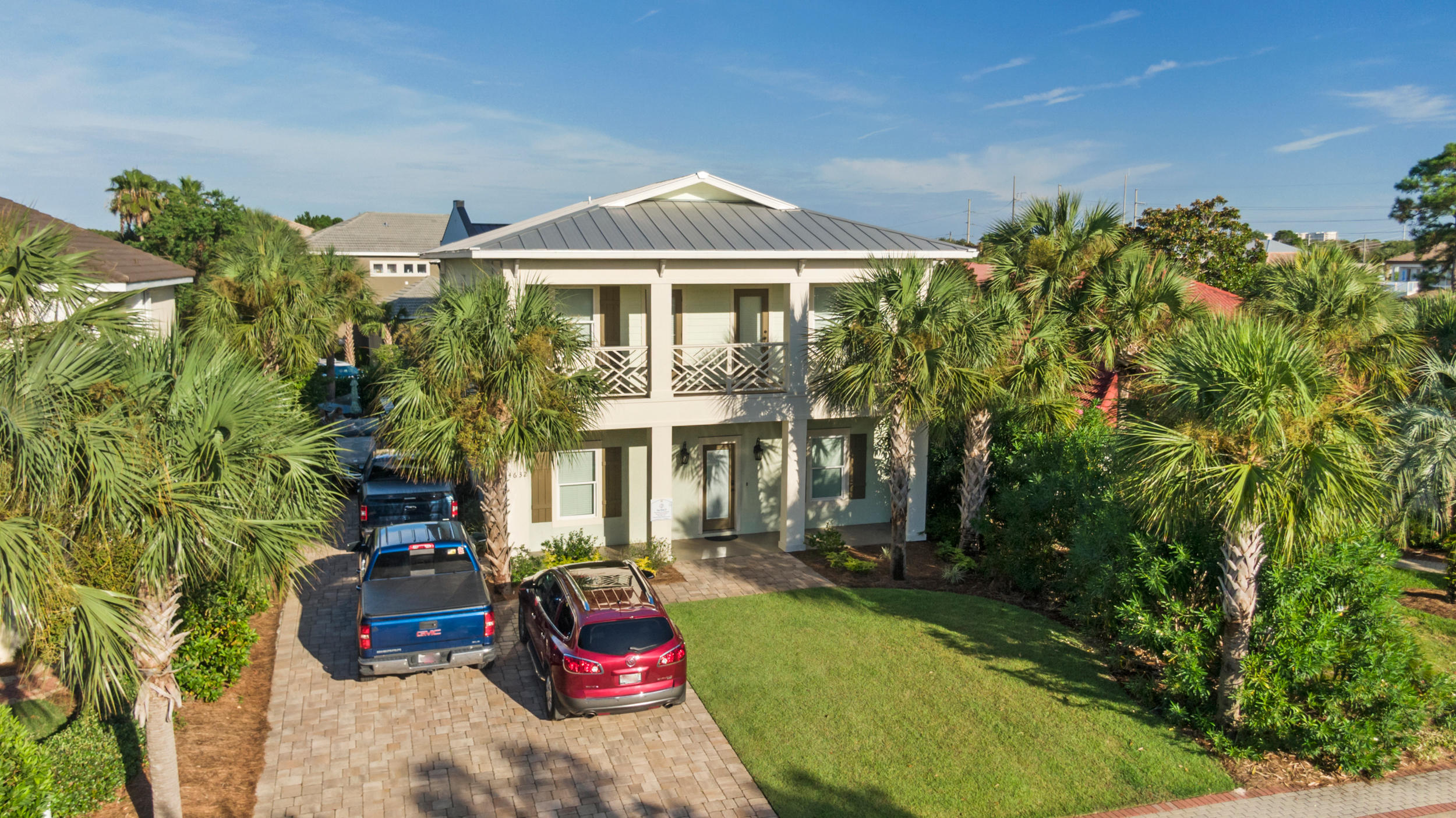 This exceptional luxury home in Destiny, located in Destin's most sought-after gated community, affords an incredible investment opportunity. Showcased by a unique floor plan, this 7 bedroom, 6 bath home offers unparalleled and immediate rental income, with rental numbers exceeding $130k (Base Rate, not including taxes, cleaning, other fees which would gross over $160k) in 2019, and multiple years of proven rental revenue. Primely situated only feet away from the large beach access at the Crab Trap, and just steps away from the community amenities, this property is uniquely positioned in the neighborhood for maximum enjoyment. This light and coastal designed home is complemented with a large open floor plan on the first floor, and includes luxury details throughout including