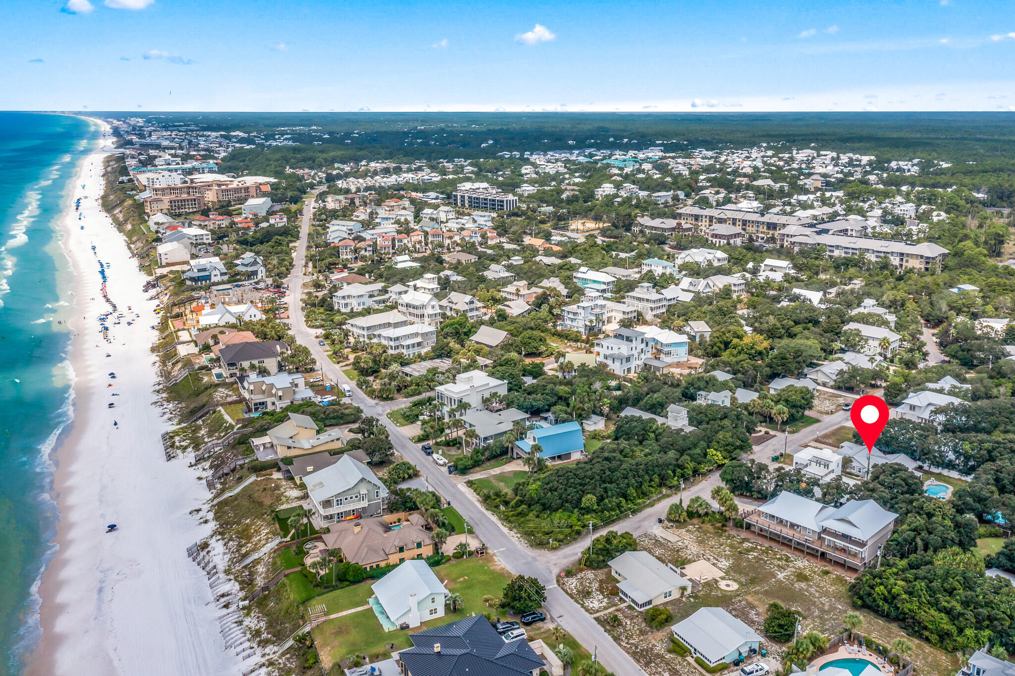 Discover an authentic old Florida treasure in historic Old Blue Mountain Beach. This beachside gem offers timeless charm, close beach access, and a perfect blend of classic character and modern convenience. Nestled steps away from pristine sands and emerald waters, it's an invitation to the ultimate coastal lifestyle.The residence's vintage allure is complemented by updates, ensuring modern functionality while preserving its heritage. Ample living space with abundant natural light is ideal for relaxation or entertaining. The expansive pool area provides a private oasis for sun-soaked days.Spanning a substantial lot, the property offers creative possibilities. Maintain, expand, or reimagine - the choice is yours. With its prime location, high elevation, and versatile lot... this