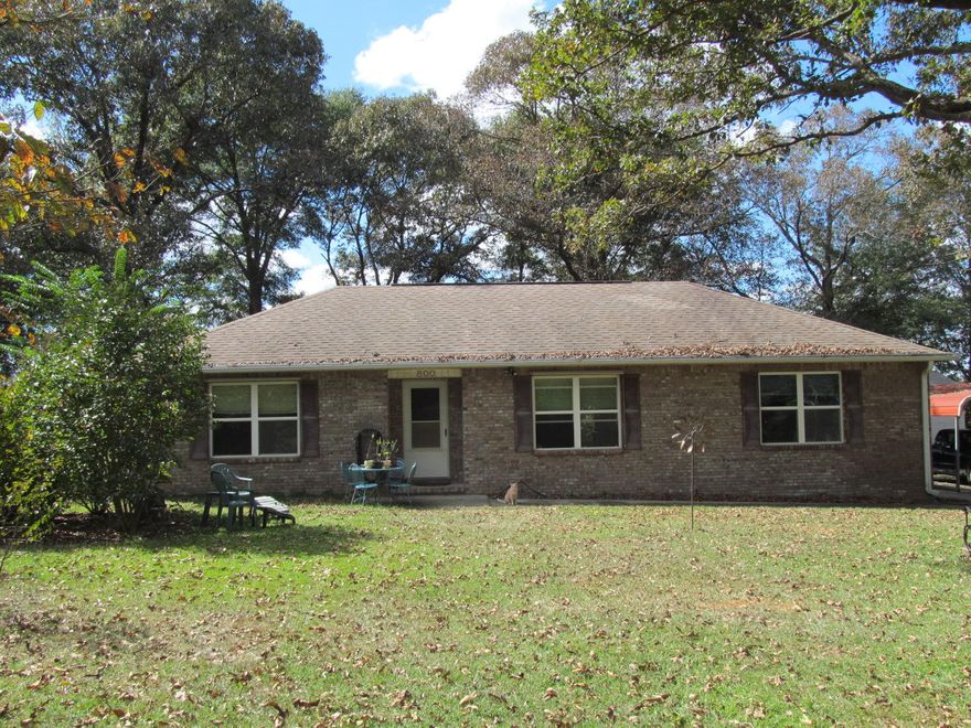 A classic country home plus a 2012 Park Model 1 bedroom, 1 bath with oversized doorways for universal access. The Park Model comes with its own septic tank and power meter. The property location allows you to get away from it all and still be close to town. The home is located in one of North Walton's most attractive rural areas. it has 1400 S.F. heated & cooled, 3 bedrooms, two baths and was built in 2004. The home is in excellent condition. The master bath comes with an oversized shower. Bath #2 has a jacuzzi style tub. You will love the big shade trees and garden area. The property has a Rainbird seven zone irrigation system. Shown by appointment. 24 hours notice.