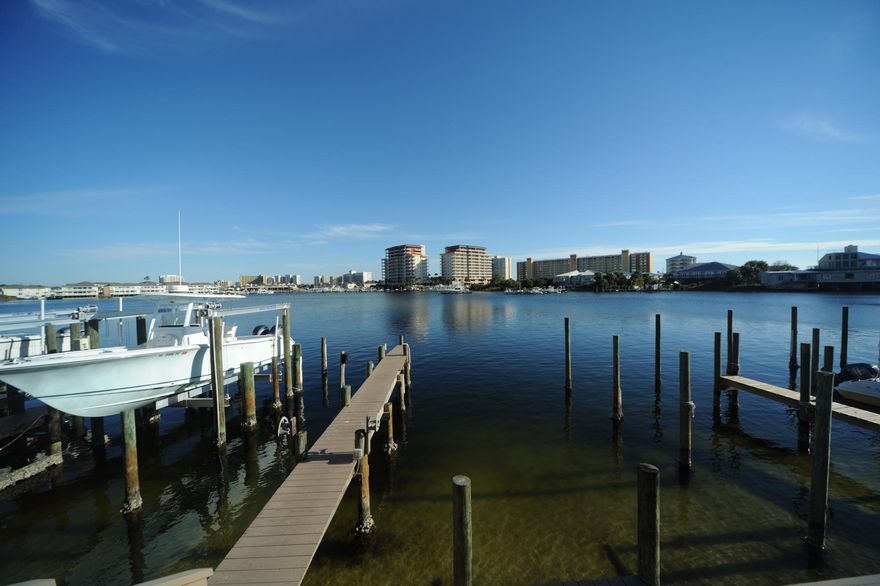 Pointe South Townhome-Destin Harbor front community! What a place to call Home!! Perfect Location on Holiday Isle! Close to all the shopping and restaurants! You can even go to the restaurants by boat because you have your own BOAT SLIP!!! 11 ft X 42 ft. boat slip! Outside storage for kayaks! Great pool for swimming! Fishing right off your dock! This 2 bedroom deluxe townhome with 2 1/2 bath. The deluxe is a small separate room for bunkbeds! It could sleep sleep 6 easily! This 2 story townhome is just a couple of blocks from the Gulf of Mexico! Waterviews from upstairs! The unit also has its own separate storage room for all of your fishing and beach equipment! Come and enjoy the beach & boating life of Destin! You and your family will have the best memories ever!! Private gated beach access! Super great back yard for children & puppies to play!! Live the Destin life in this small 8 unit townhome community!
The beach is waiting for you!