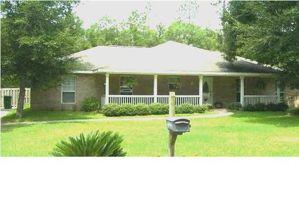 All brick 4 bedroom 2 bath home that sits on a large lot. The open floor plan is enhanced by 9ft. ceilings in the living room, dining room, and kitchen. Master suite has beautiful tray ceiling with crown molding, double marble vanities, and a walk in closet. The 2 car garage is accessed from the drive way that rounds to the back of the home. This home has a gorgeous large covered front porch. No Smoking. Owner will consider small pet under 25 lbs. with $250.00 non-refundable pet fee.