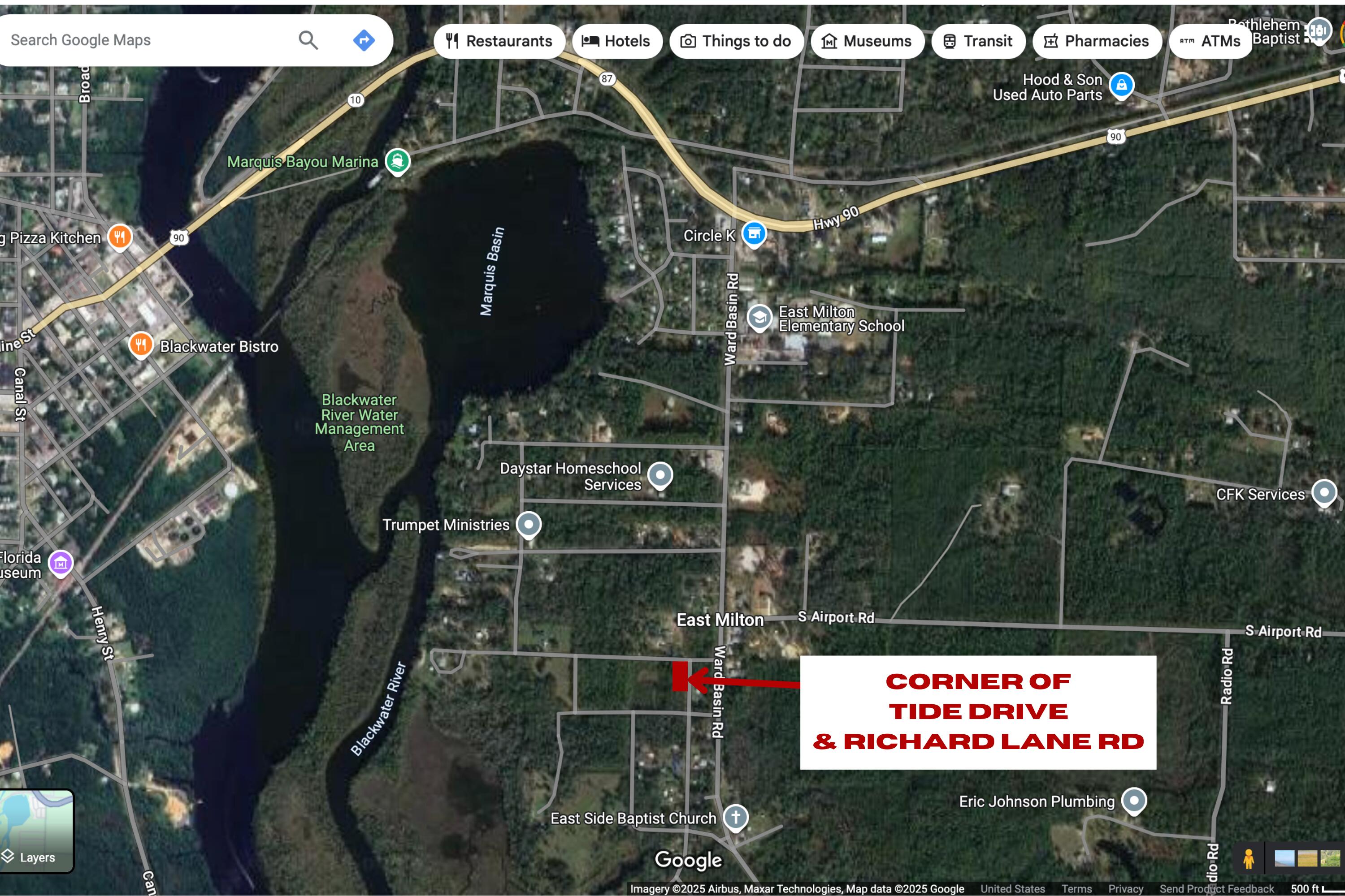 Prime  1.986 Acre Lot in Milton - Great Location & Development Potential! This nearly 2-acre parcel in Milton offers a fantastic opportunity for both homeowners and investors. Nestled in a highly sought-after area, the lot's versatile R1 zoning allows for single-family residences, with the potential for building multiple homes, just as the neighboring lot was split. The density is four dwellings per acre, meaning you can divide the property into smaller .25-acre lots, each with its own unique possibilities. The lot features generous setbacks - 25 feet in the front and rear, with a 10% lot width requirement for side setbacks (roughly 10 feet if subdivided like the adjacent property). To ensure access, each lot created must have a minimum of 70 feet of frontage on a county-maintained road. Whether you're looking to build your dream home on a spacious lot or invest in a subdivided development, this property offers the perfect mix of location, size, and potential. Don't miss out on this prime opportunity to build in a growing and desirable area of Milton!