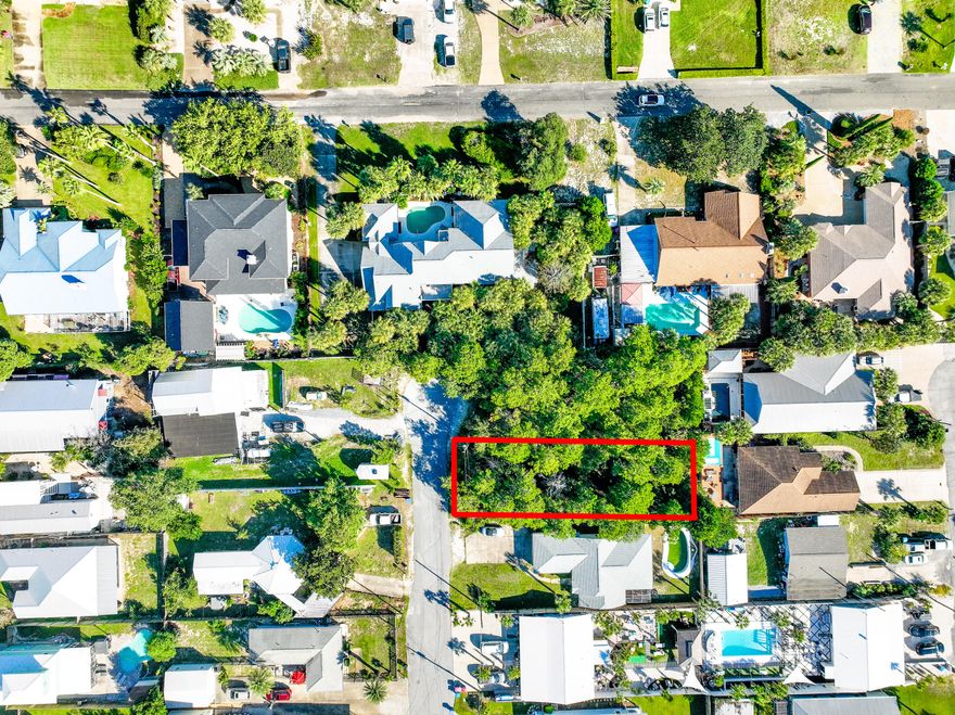 This unique lot  50 x 125 presents a rare opportunity to own a slice of paradise in a sought-after location.This lot is on a cul-de-sac and offers the opportunity to build your dream home on a tucked away lot with no through traffic.Located in the coveted West End there are no HOA's tied to this property &, you can make it a short term rental! Situated just moments from the pristine shores of the Gulf Coast, this property is ideal for those looking to embrace coastal living who wish to build their dream home or short term rental investment property.Whether you're looking to create a primary residence, vacation home, or investment property, 330 Tanaga St offers endless possibilities. Don't miss the chance to make this your oasis of privacy. Another home just closed on st for 7 figures!