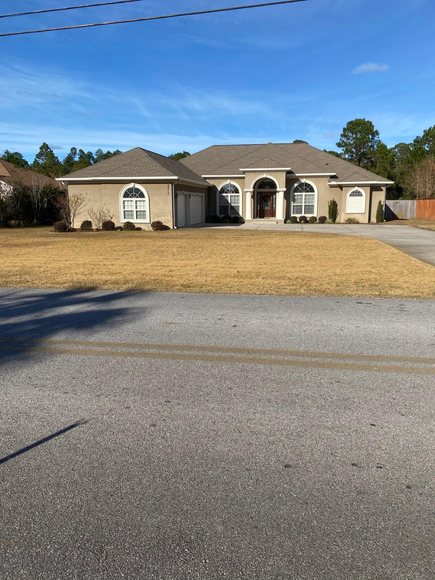 LVP flooring added May 2018Hot water heater replaced June 2018TV monitor for external camera located in media closet.Playset in backyard not included.