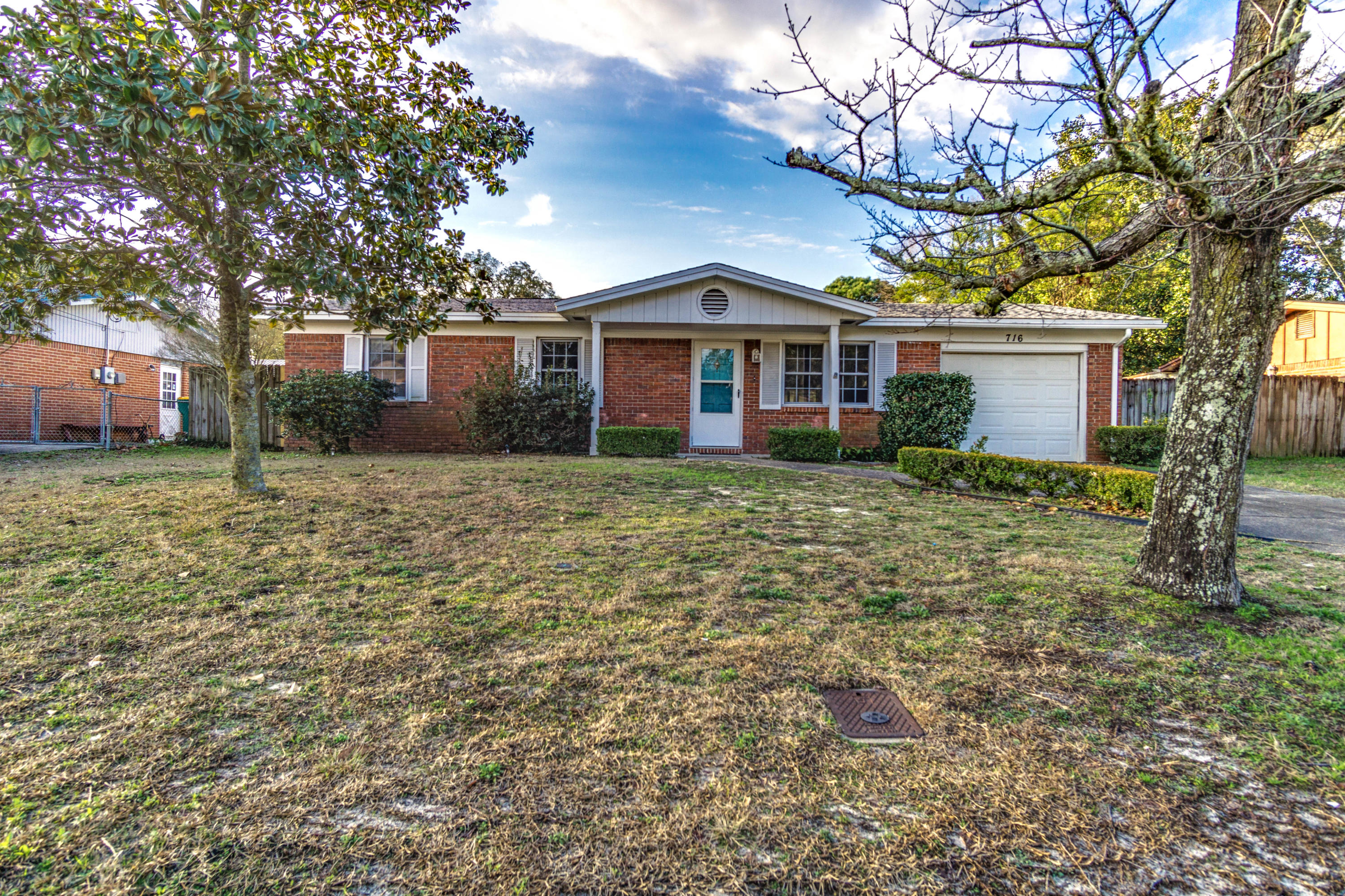 Completely renovated home in the heart of Fort Walton Beach! New luxury vinyl plank flooring, new vanities, new toilets, new carpeting in bedrooms, ALL new paint throughout and kitchen cabinets, new counter tops in kitchen, and new range and dishwasher! You don't want to miss this!