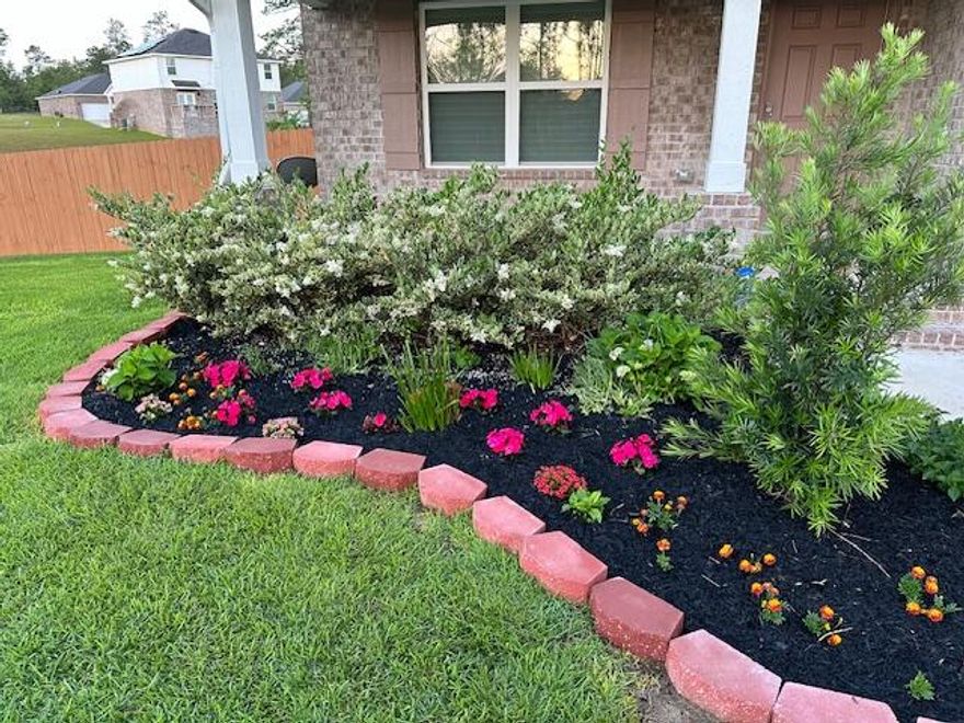 Located in a desirable North Crestview community with large homesites, this spacious 5-bedroom, 3-bath Hayden floorplan offers a functional layout with plenty of room to live, work, and entertain. The open-concept design seamlessly connects the kitchen, living, and dining areas, creating an inviting space perfect for everyday living.The beautiful kitchen features a large island, stainless steel appliances, built-in microwave, smooth-top range, and quiet dishwasher. Just off the main living area is a flex room/office space downstairs, ideal for working from home, a playroom, or additional sitting area. A guest bedroom and full bathroom are conveniently located on the first floor, offering privacy for guests or multi-generational living.

Upstairs, the spacious primary suite includes a private bath with double vanities, an oversized linen/storage closet, and a large walk-in closet. A generous loft area upstairs provides additional living space that can be used as a media room, office, or TV area.

Additional highlights include stylish wood-look flooring in the main living areas, plush carpet in the bedrooms, a two-car garage, irrigation system, and Smart Home "Connect" features such as a video doorbell, keyless entry, and automated porch lighting.

Enjoy the outdoors with a fenced backyard and rear deck, perfect for relaxing or entertaining. The home also offers great curb appeal with a covered front entry and back patio.