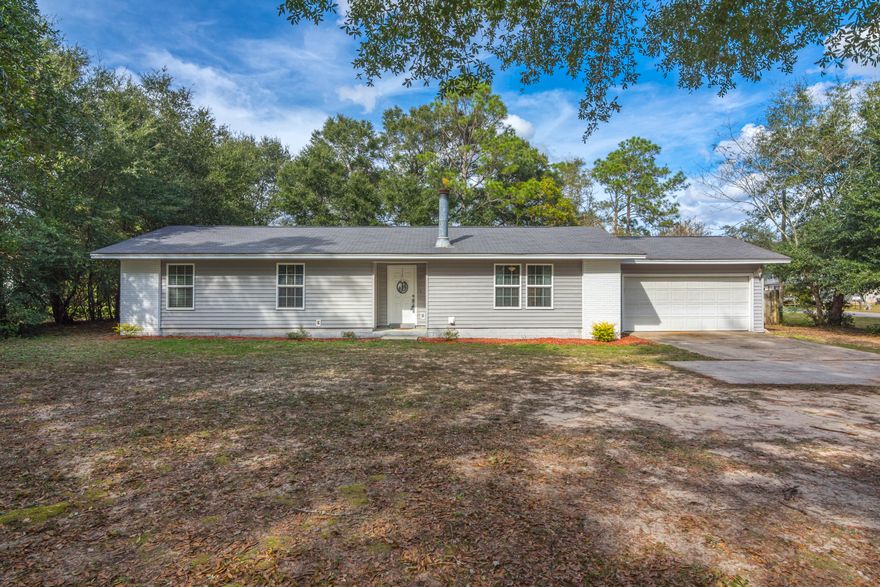 This Charmer is ready for you to call it home sweet home! Stunning Chip & Joanna-esque  interior design will make you fall in love right away. Enjoy a large, bright living room with fireplace ready for those cozy family movie nights. The kitchen is spacious with ample cabinet & counter space to meet all your cooking needs. Pella windows, French door unit and Lenox HVAC system installed in 2016. The roof was replaced in 2005, with numerous additional updates to the home. Nice Florida room & level backyard complete with privacy fencing, and a small area of the yard is sectioned off for the dogs. Home is located within an easy commute to all the local bases, beaches and shopping centers. Schedule your showing today & be home just before Christmas!