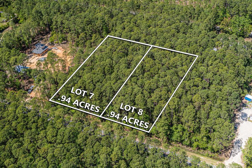 Discover the epitome of coastal living on this expansive 1.88-acre lot nestled off HWY 331 & SOUTH of HWY 20! Embrace the allure of convenience with a mere 15-minute drive to the renowned 30A Beaches, encompassing the pristine shores of Blue Mountain Beach, the iconic charm of Seaside, and all the coastal delights just waiting to be explored. Seagrove awaits a short 19-minute drive, while the Rosemary Beach beckons just 26 minutes away. Enjoy unparalleled access to the finest beaches within a 15 to 26-minute drive radius, ensuring endless days of sun-kissed relaxation and aquatic adventures. Whether you crave shopping excursions, delectable dining experiences, or simply basking in the sun's warmth, this location offers it all within easy reach. Furthermore,