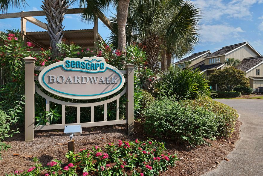 Location, Location, ViewViewView!! Click on the photos and the Virtual and Video 'Drone' Tour and discover the breath taking Straight on View of Seascapes Stuart Lake, and the Gulf of Mexico adjacent to the ever popular Whales Tail! Beautifully appointed and meticulously kept this three bedroom-three bath condo has been the vacation destination for a multi families' LLC's private use.Relax, feel the breeze, have breakfast, and enjoy the view on the large comfortable screened balconies on the second and third level.Perfectly located to take advantage of Seascapes outstanding amenities and Sweet Spot location!In addition there are many new upgrades to give any buyer great peace of mind! See it todaybuy it and love it forever!!