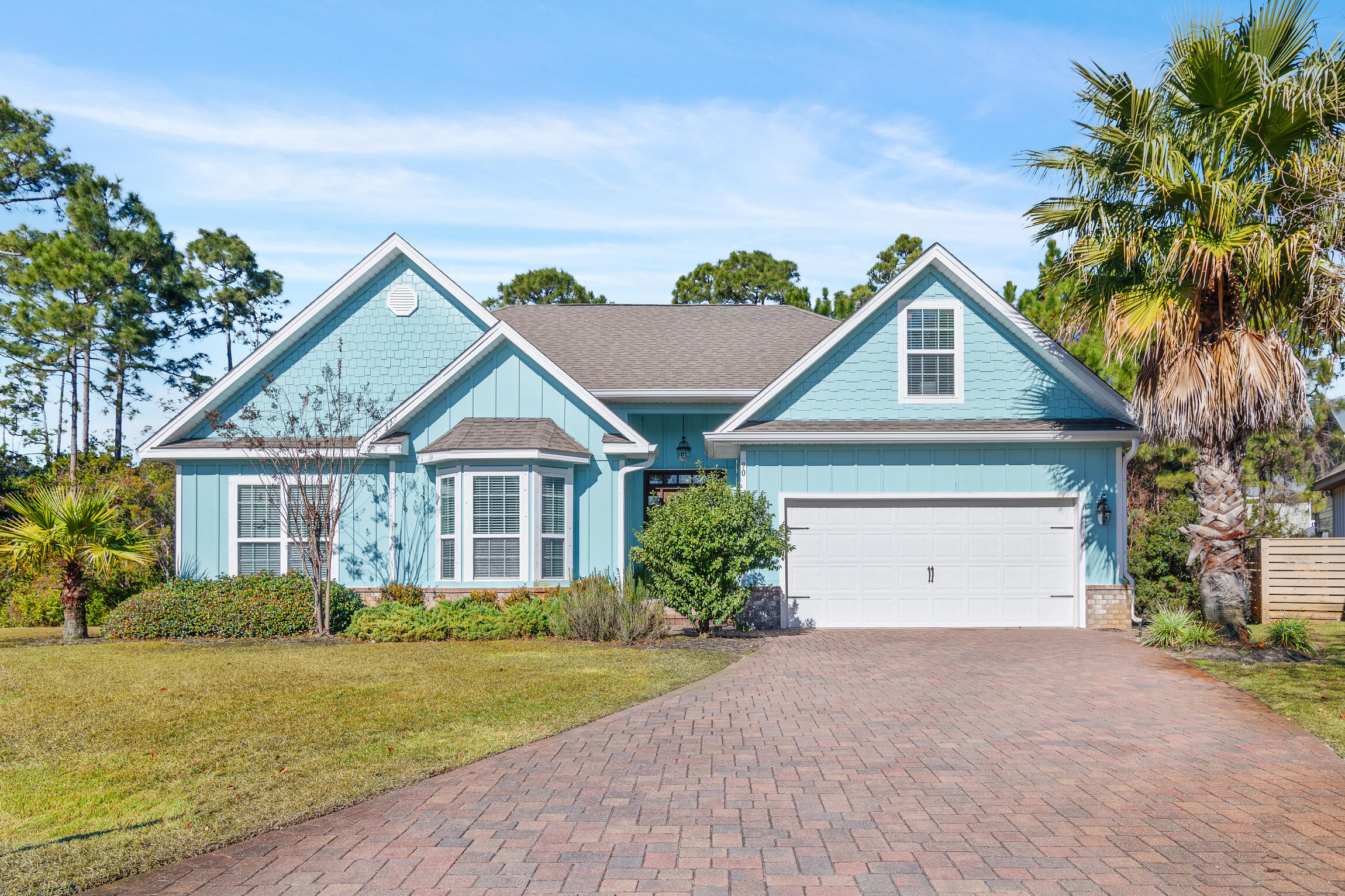 Welcome to 30A! Don't miss out on this beautifully maintained home in the popular Cypress Breeze gated community, which boasts one of the best pools in the 30A area! This home is being sold fully furnished, turnkey, and is located on one of the most desirable lots in the neighborhood! The property would be a perfect full-time residence, second home, or rental investment property. And the location is hard to beat--only 1 mile from 30A's pristine beaches--thanks to three nearby beach accesses. Plus, you have easy access to Oyster Lake, where you can paddleboard, kayak, canoe, fish, and more. Cypress Breeze features a resort-style, 14,000-square-foot community pool with 10 waterfalls, rock formations, and three distinct sections.The interior of this beautiful 3-bed (plus loft room), 2-bath, 2-car garage home has several notable features: over 2,400 square feet of living space, a welcoming entryway, open-concept floor plan, a spacious primary suite on the main floor, and a loft/bonus/game room upstairs, which gives everyone space to spread out and enjoy the relaxed beach life. The kitchen is fully equipped with stainless steel appliances, granite countertops, and has plenty of space for entertaining. The exterior features a fire-pit area, a back porch that is perfect for dining al fresco, and a private backyard facing a nature preserve. The home rests on one of the larger, more secluded lots in the neighborhood -- on a cul-de-sac where the homes surround a canopy of mature trees. That means spending serene mornings with a warm cup of coffee listening to the birds sing, and evenings around the fire with a glass of wine and a clear view of the stars.

Upgrades abound: Fresh paint throughout the home, a finished bonus room, enclosed sunroom, covered deck, paver patio, fireplace, and hardwood flooring. The primary bath features a tile shower, dual vanity, and a large walk-in closet. Plus, rooms on the main floor include tall tray ceilings and crown molding.

Beyond the pool, the neighborhood is known for its low HOA fees. The location is ideal for a scenic bike ride along 30A or a busy day enjoying all 30A has to offer-- its many shops and boutiques, world-class restaurants, and countless outdoor activities. Come see this charming coastal home and quiet community: You'll fall in love with the 30A lifestyle that so many desire!

Buyer to verify all dimensions, fees & written information. 