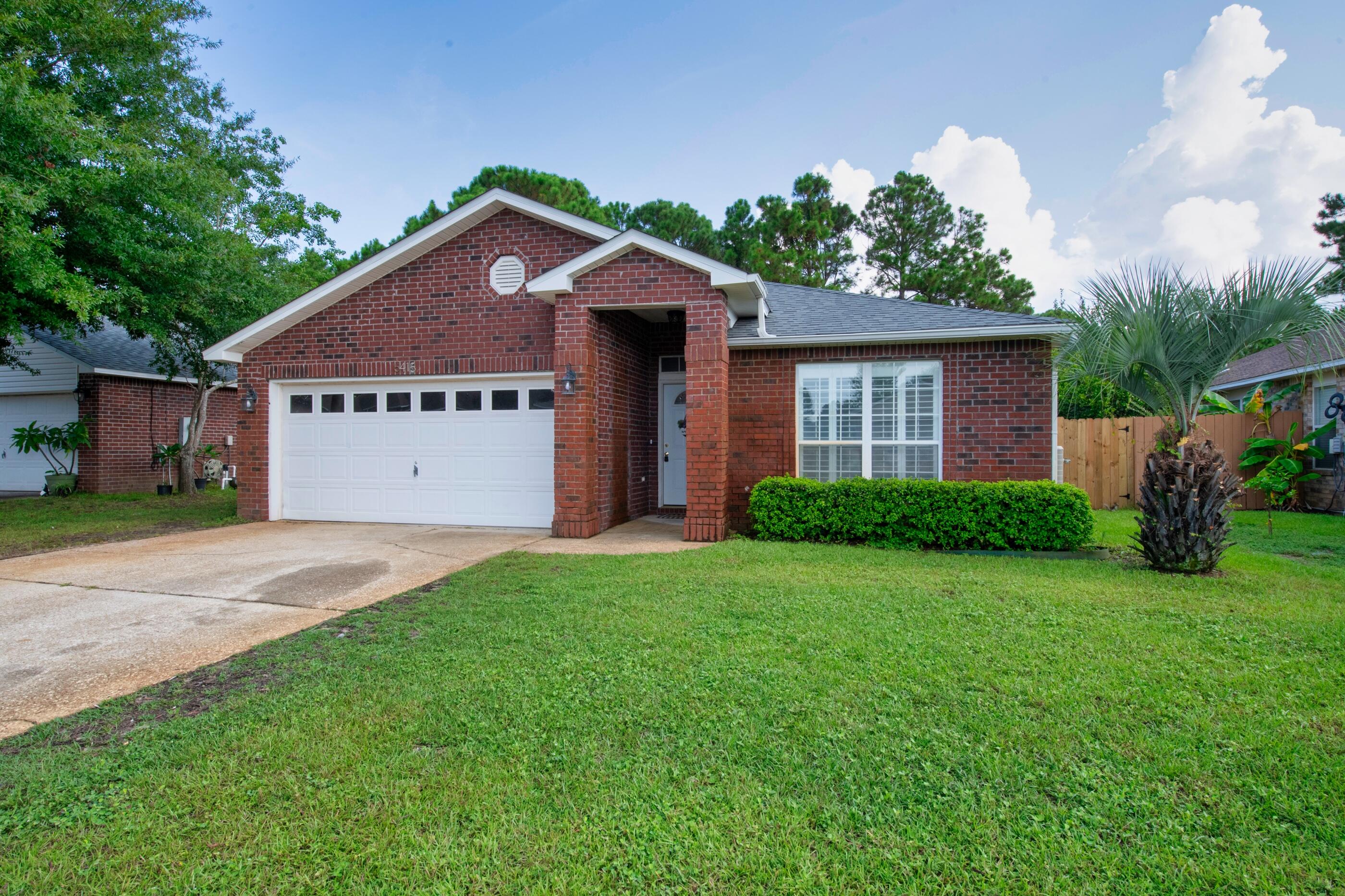 Home full of upgrades in a well maintained community of Hidden Shores which offers 2 ponds with fountains, wildlife, gazebo area, and nature. This home features a large eat in kitchen with all stainless steel appliances, a newer stove, farmhouse sink, garbage disposal, and spacious pantry. Home has a separate dining space which leads into an enormous living room area. The AC was replaced in 2016, roof 2017, newer front door 2017, sinks and faucets 2018, fencing in back redone in 2018, carpet 2019, water heater 2021, updated light fixtures, and many more!