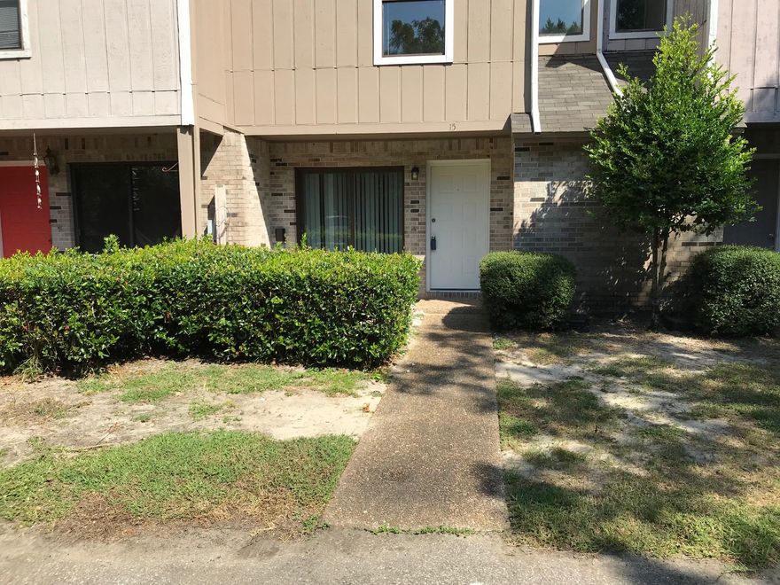 Why pay rent! Low interest rates! Affordable, spacious, Very nice 2 bedroom 2 1/2 bath townhome centrally located to Eglin AFB and Hurlburt Field.Both bedrooms have their own private bath and a guest bath is downstairs.Freshly painted inside and outside including the storage room, and new glass sliding doors.Step out on your patio in the back and enjoy the swimming pool!This unit is move-in ready!Washer and dryer convey but are not warranted.Buyer to verify all measurements.