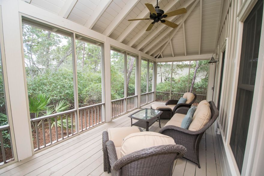 This beautiful and well maintained 3 bedroom 3 bathroom beach home located in Magnolia Cottages is a quick walk away from the beach and an easy bike ride away from the restaurants and events in Alys Beach and Rosemary Beach. Magnolia Cottages is a small community conveniently located on the East end of Scenic HWY 30-A and tucked away amidst pines, native oaks and magnolias. It feels private, but it is close to all the 30-A community has to offer! The 3 bedrooms comfortably sleep several couples or a small family. Australian Cypress flooring is found throughout the home along with granite counters and stainless steel appliances. The large screened porch is the perfect place to enjoy outdoor living. The home is sold fully furnished. It has excellent proven rental history. Call today!