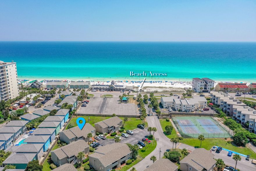 This must see condo in Chateau La Mer is located just inside the entrance to the complex making this unit  perfectly positioned between the beach and the pool! More photos coming soon!