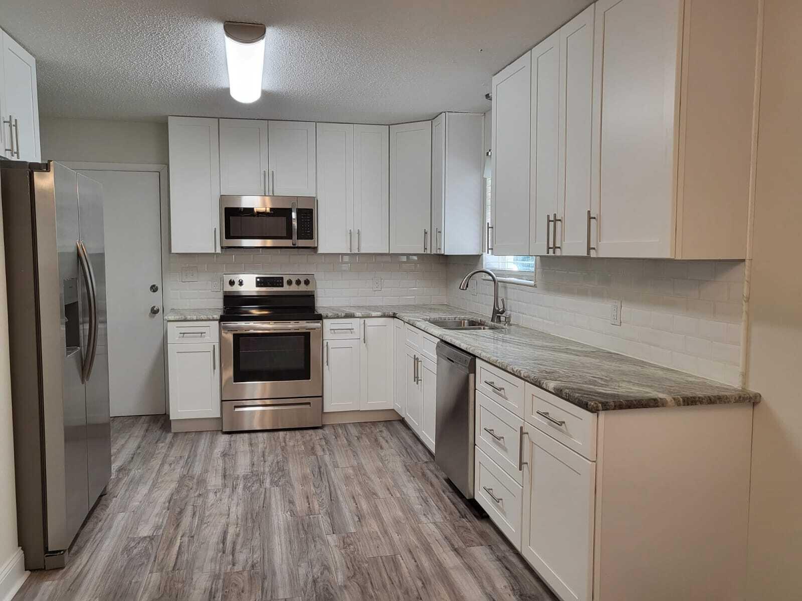 100% move in ready 3 BD, 1 BA home on .27 Acres! New Roof, New AC 2022, New Kitchen all the fixings.. Privacy fence installed.